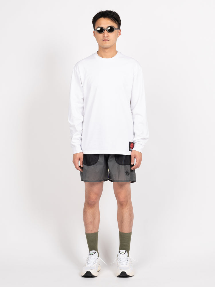 RAYON VERT Wormholes L/S Shirts for COMRADE (White)