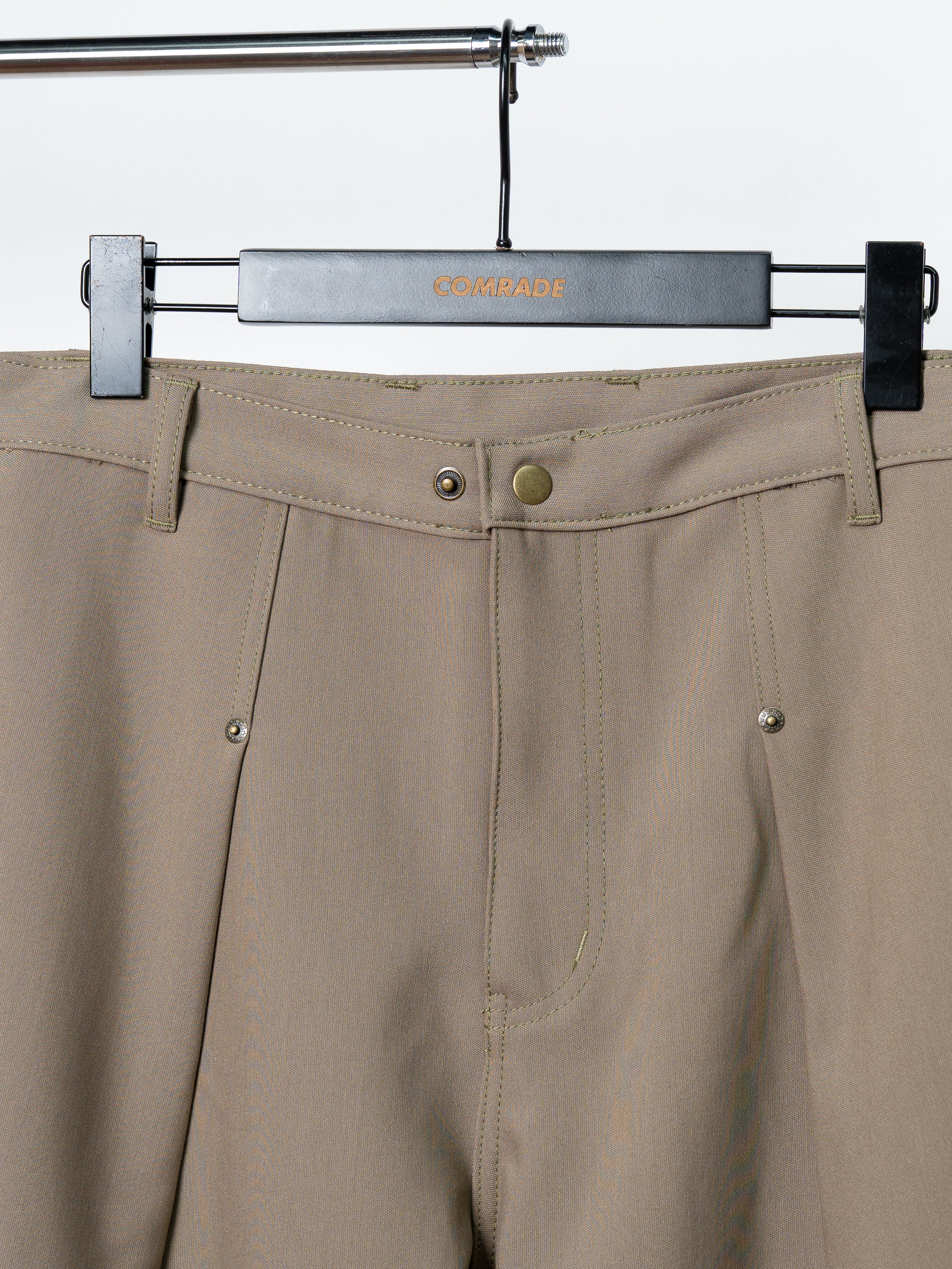 nul1.org Biofrost Mix Wool Pants (Khaki)