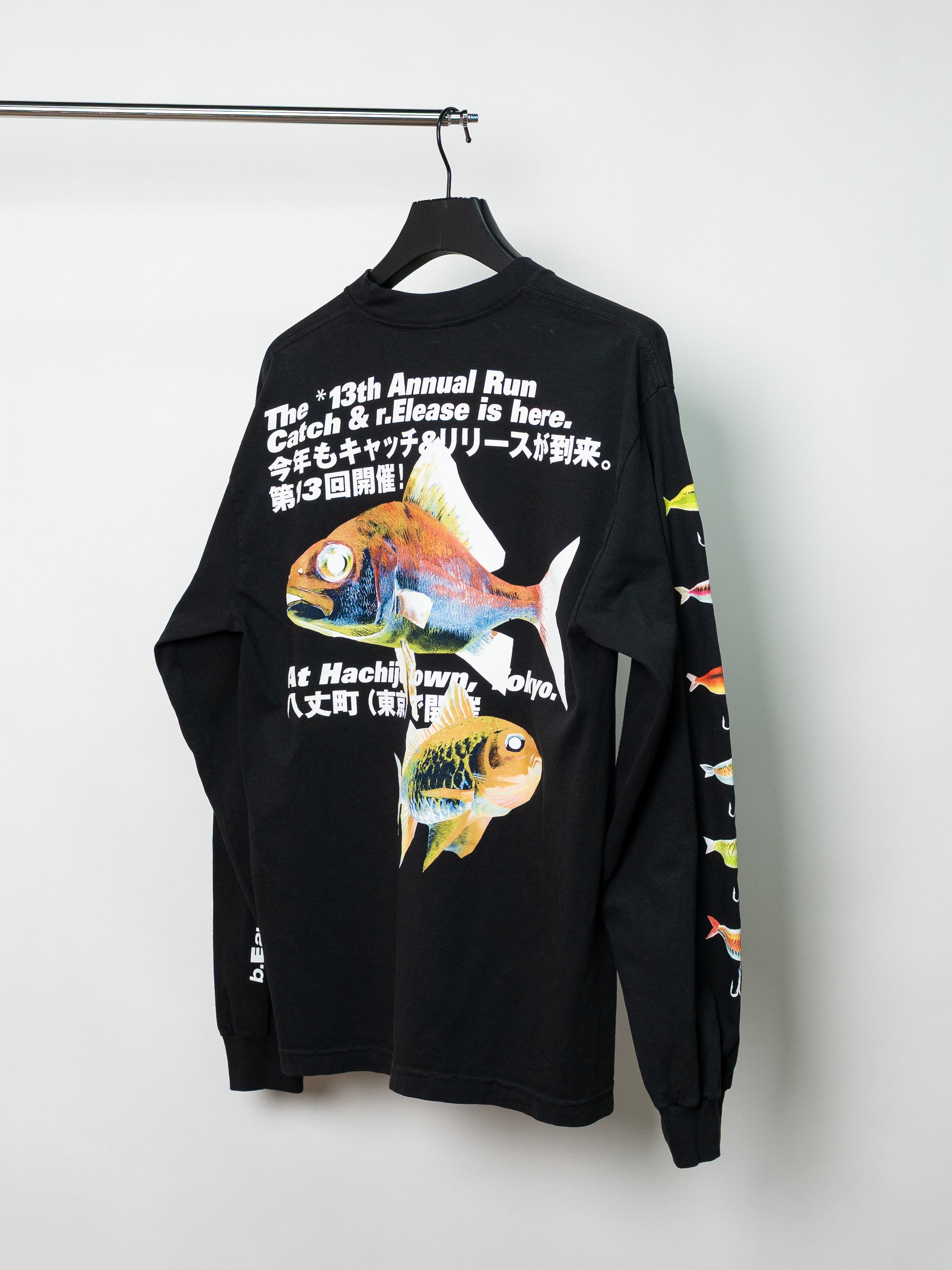b.Eautiful Catch & Release LS Shirt (Black)