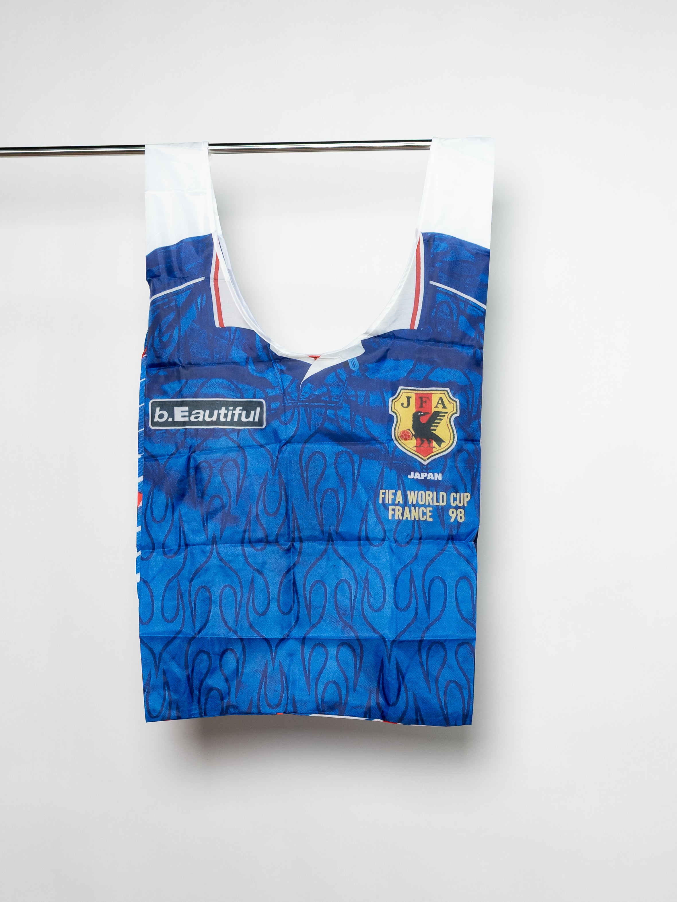 b.Eautiful Soccer Jersey Reusable Bag XL (Blue / White)