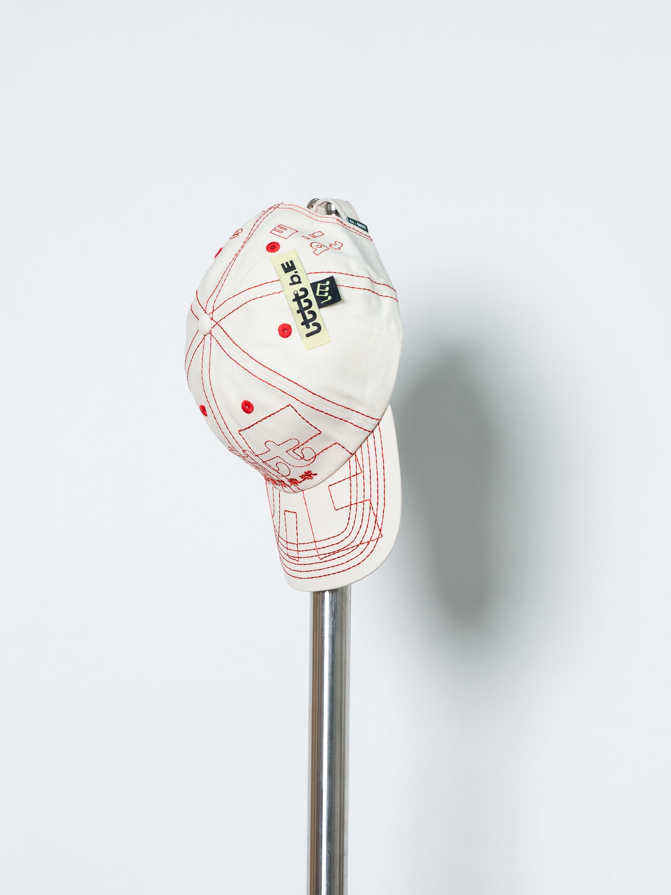 b.Eautiful x LTTT Vapor Hat (Natural/Red)