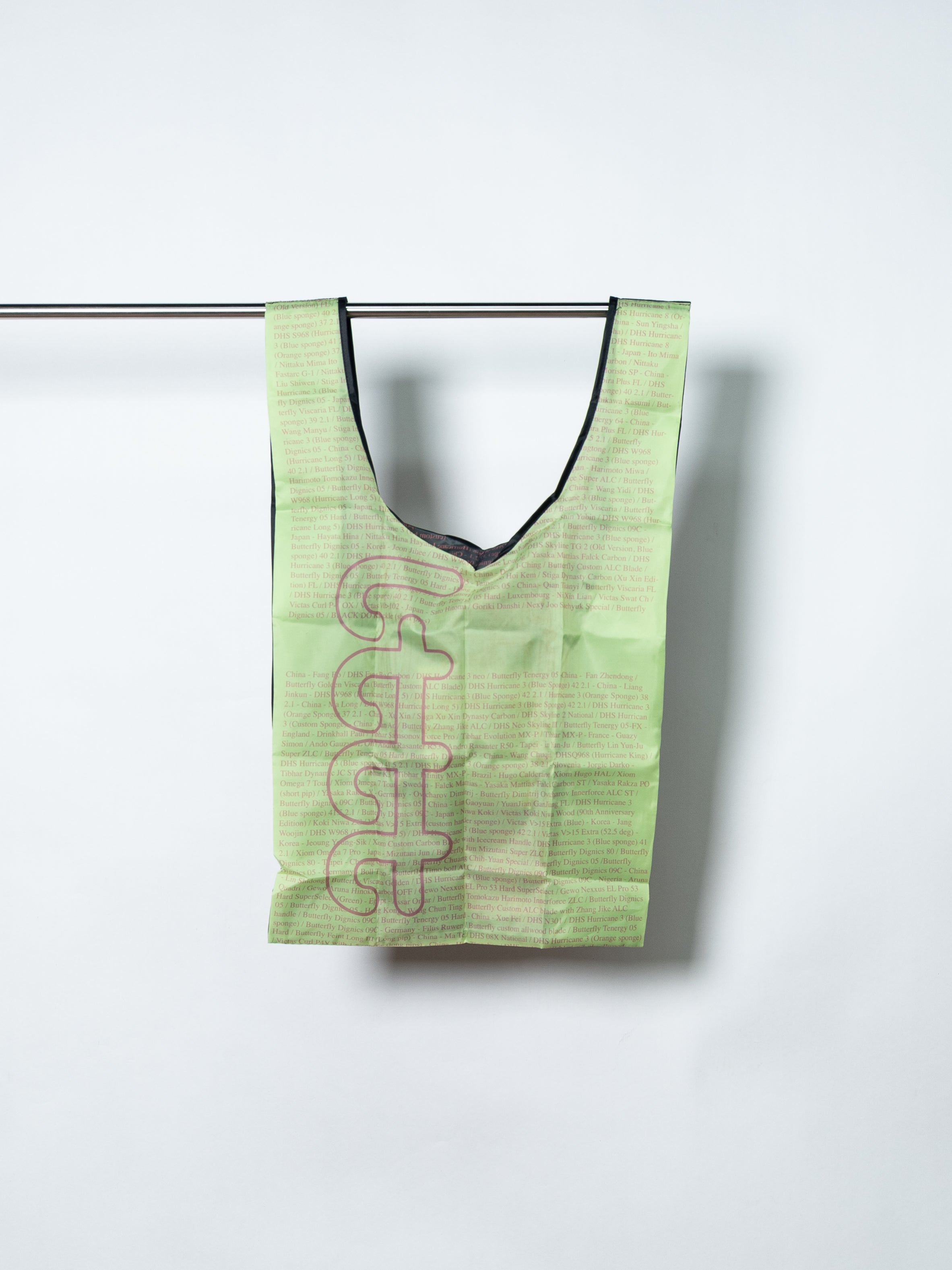 b.Eautiful x LTTT Times Reusable Bag (Black/Lime)