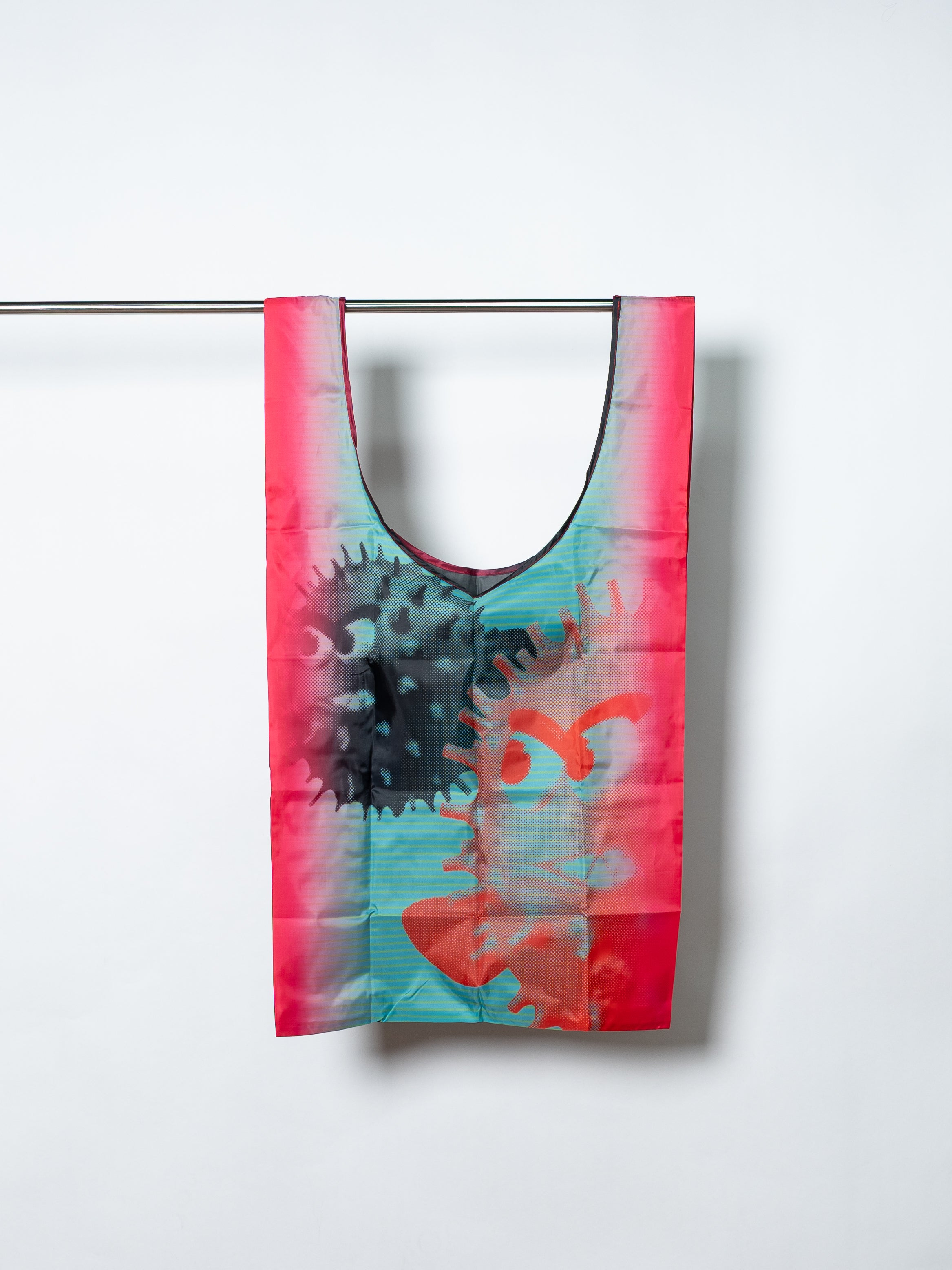 b.Eautiful x LTTT Globe Reusable Bag XL (Black/Green)