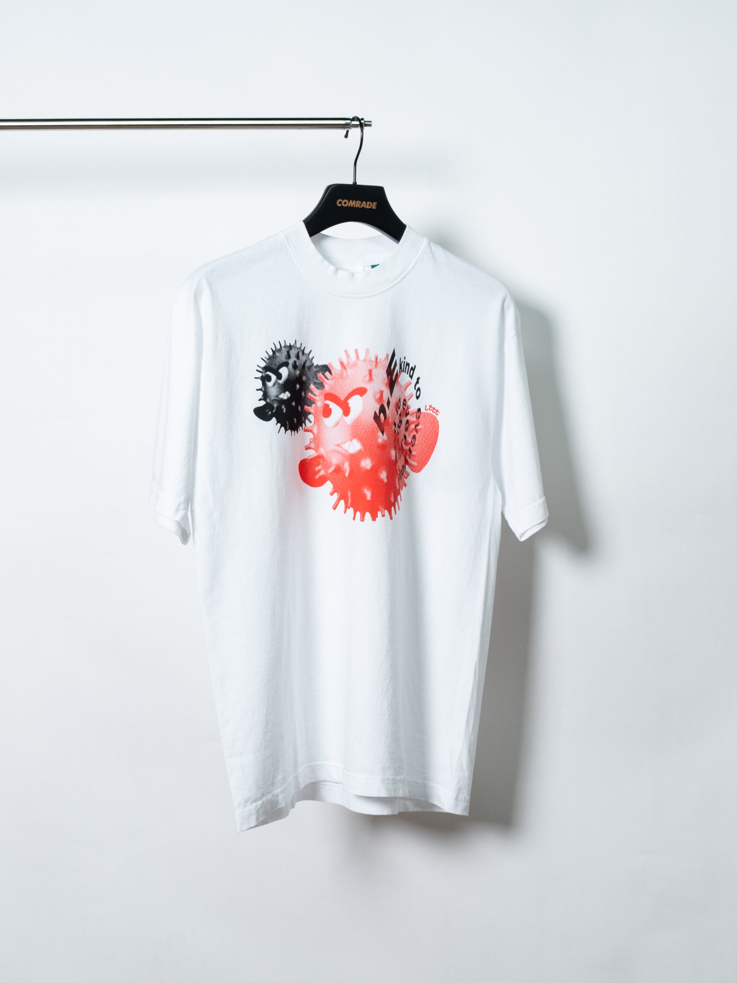 b.Eautiful x LTTT Puffy Fish T-Shirt (White)