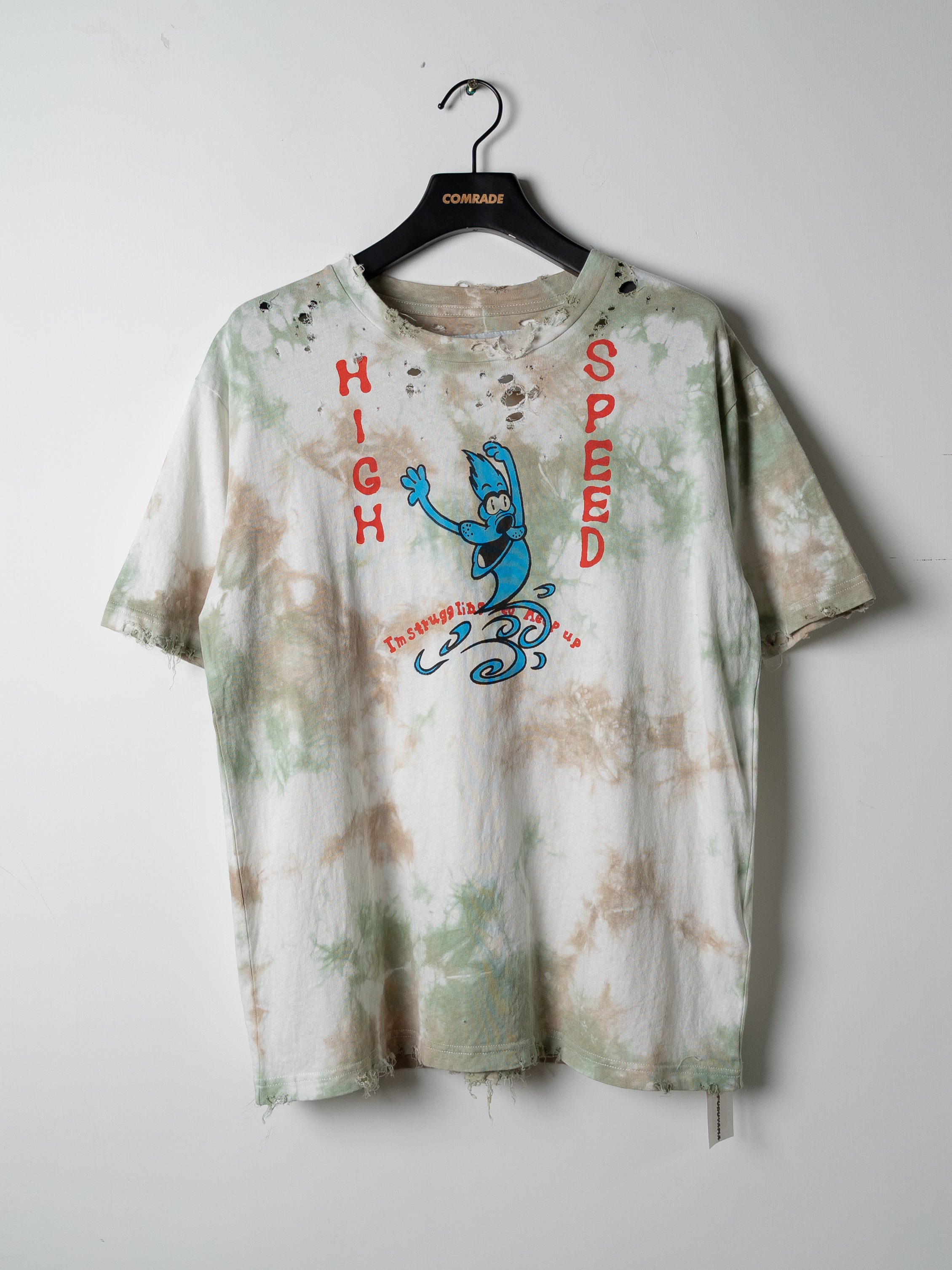 Teppei Furuyama High Speed Half T-Shirt (A. Green Tiedye)