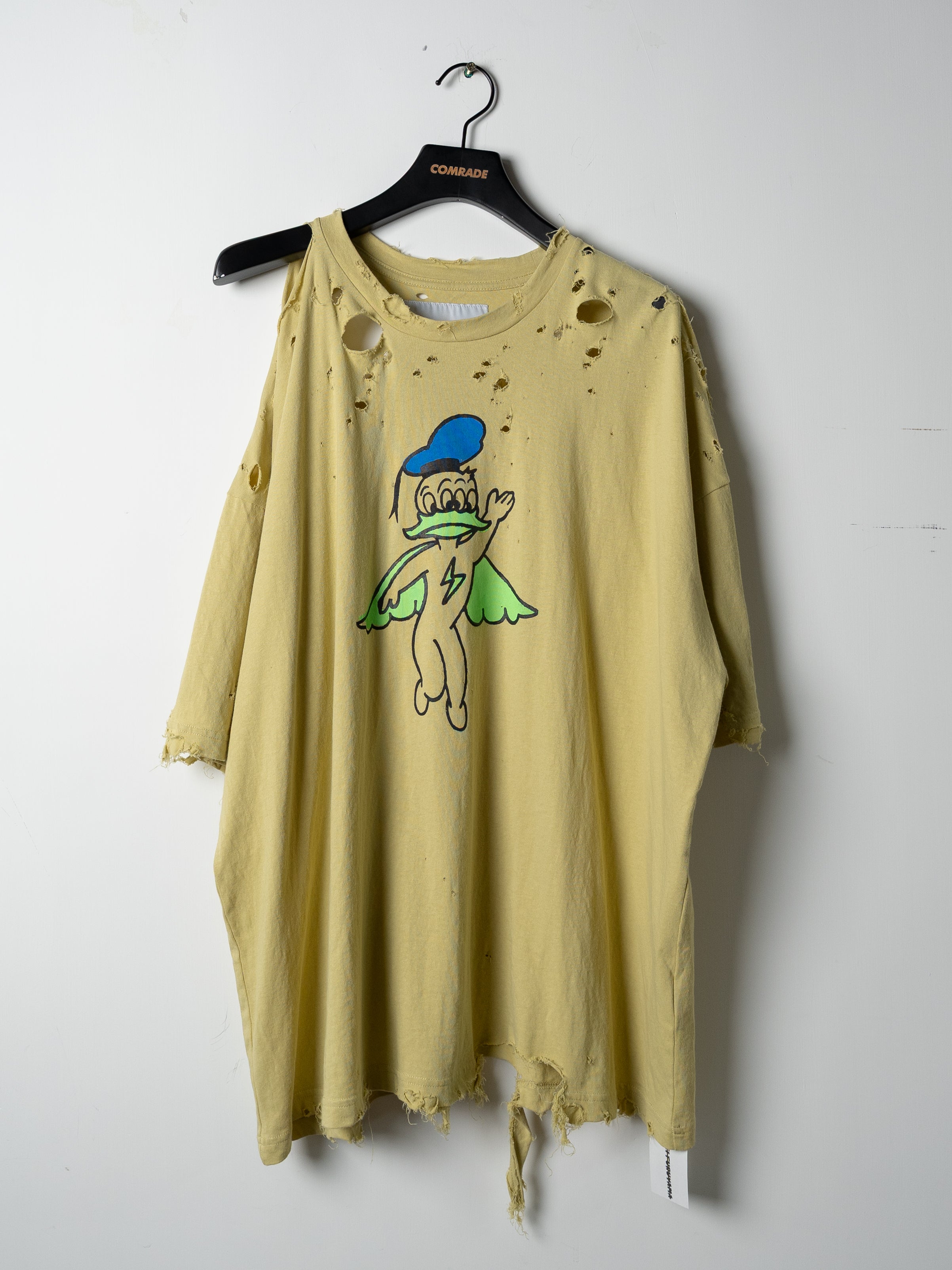 Teppei Furuyama Duck Angel Half T-Shirt (Yellow)