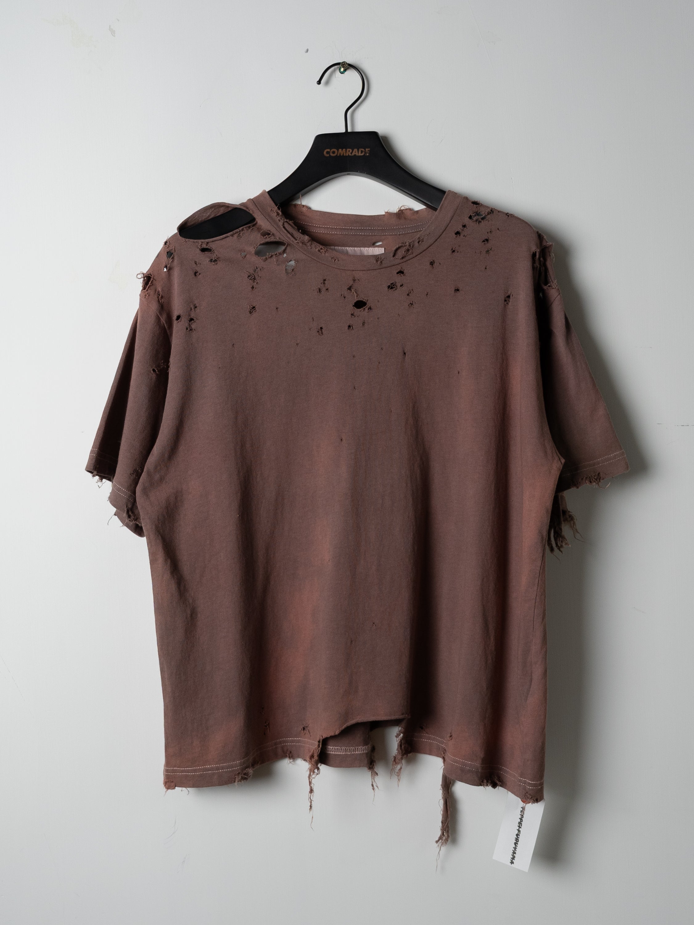 Teppei Furuyama Hard Crash Half Sleeve T-Shirt (Brown)