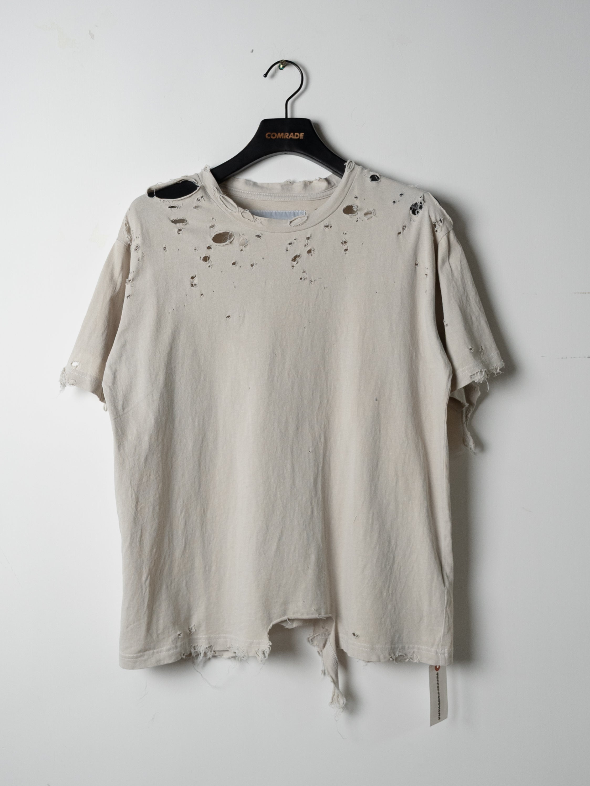 Teppei Furuyama Hard Crash Half Sleeve T-Shirt (White)