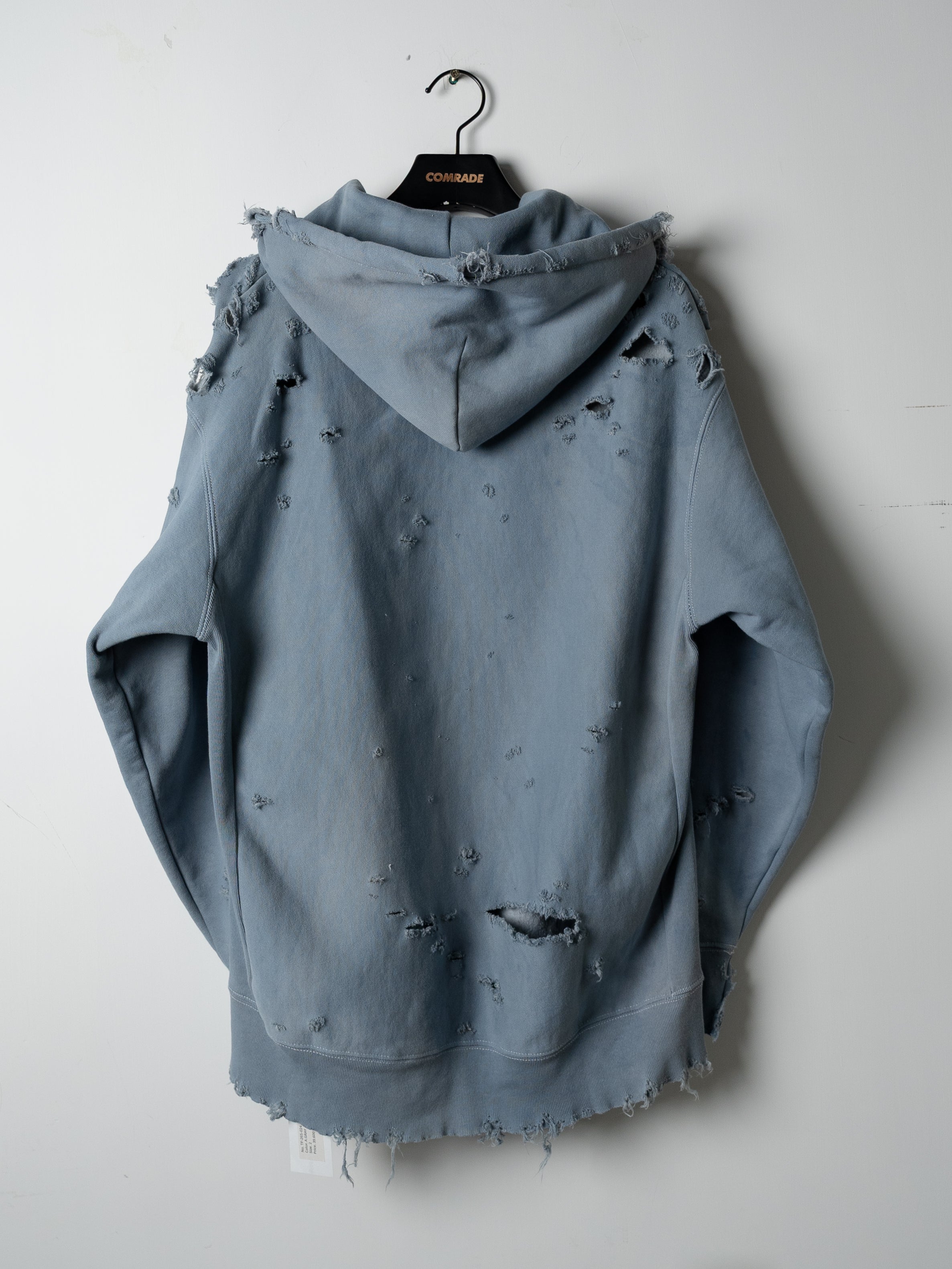 Teppei Furuyama Hard Crash Pullover Zip-Up Parka (Gray)
