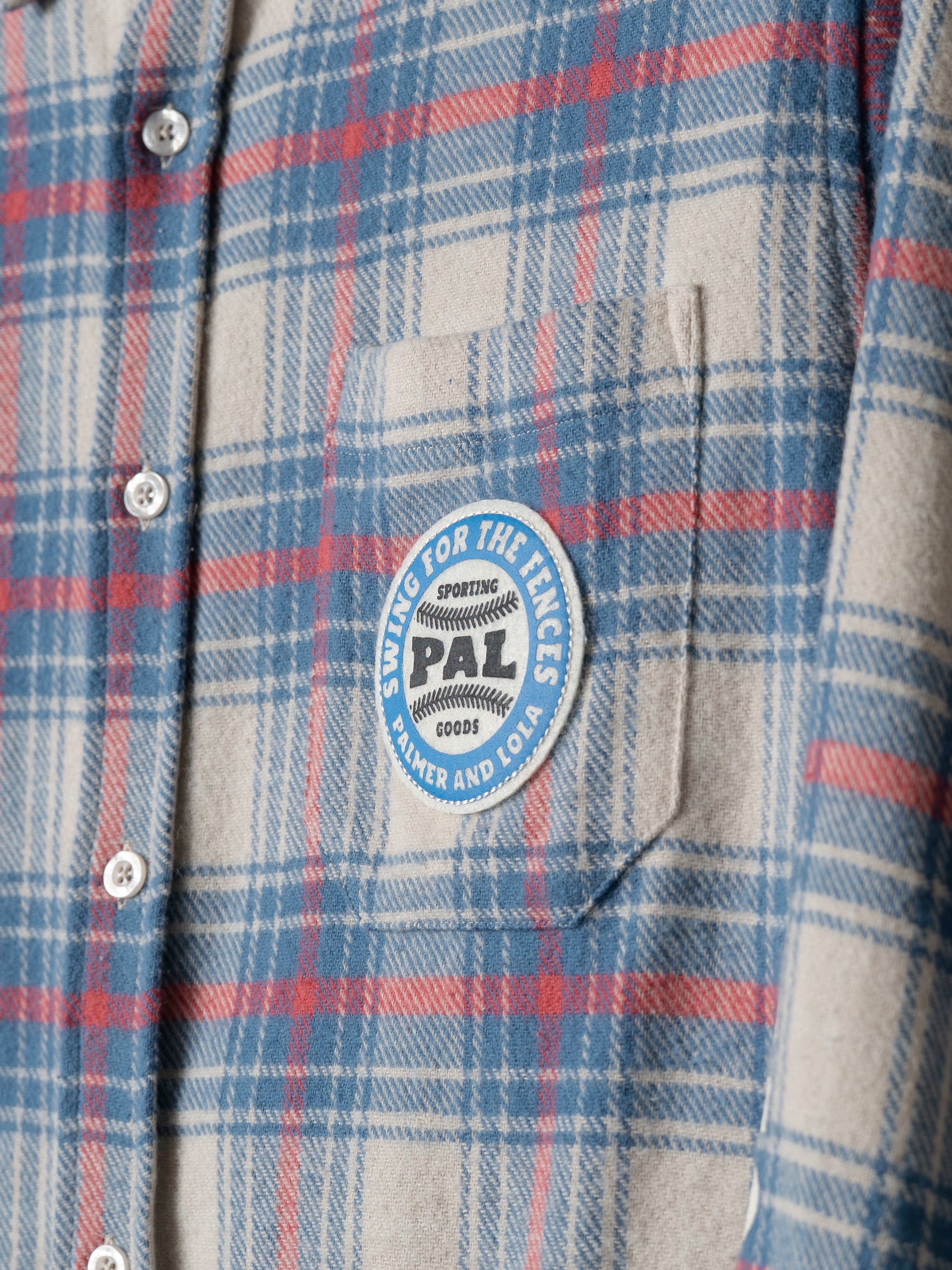 PAL Sporting Goods Swing for the Fences Flannel Shirts (Multicolor)