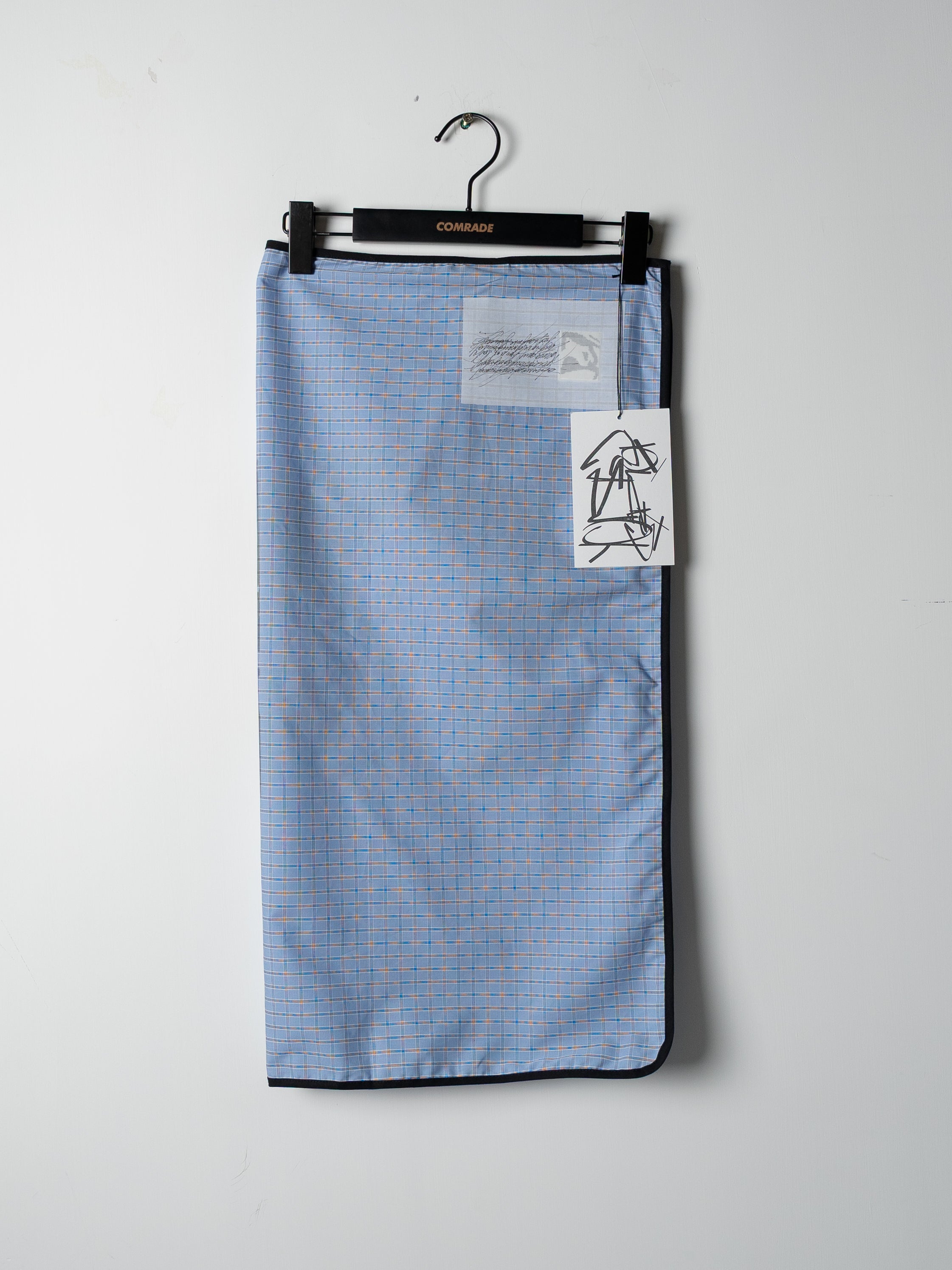 GR10K Check Foulard (Blue)