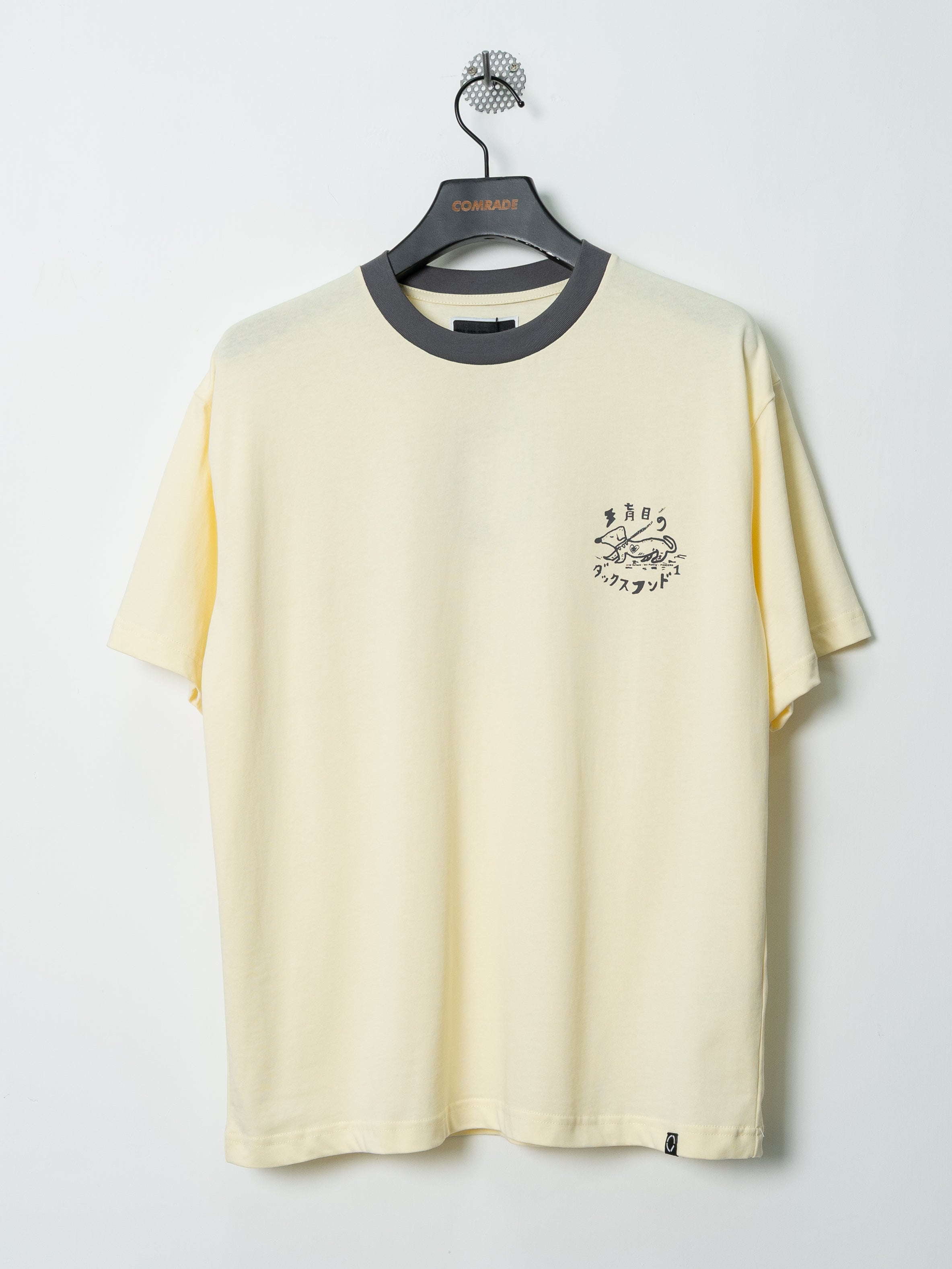 PHINGERIN Blind Dach Shund T-Shirt (Yellow)