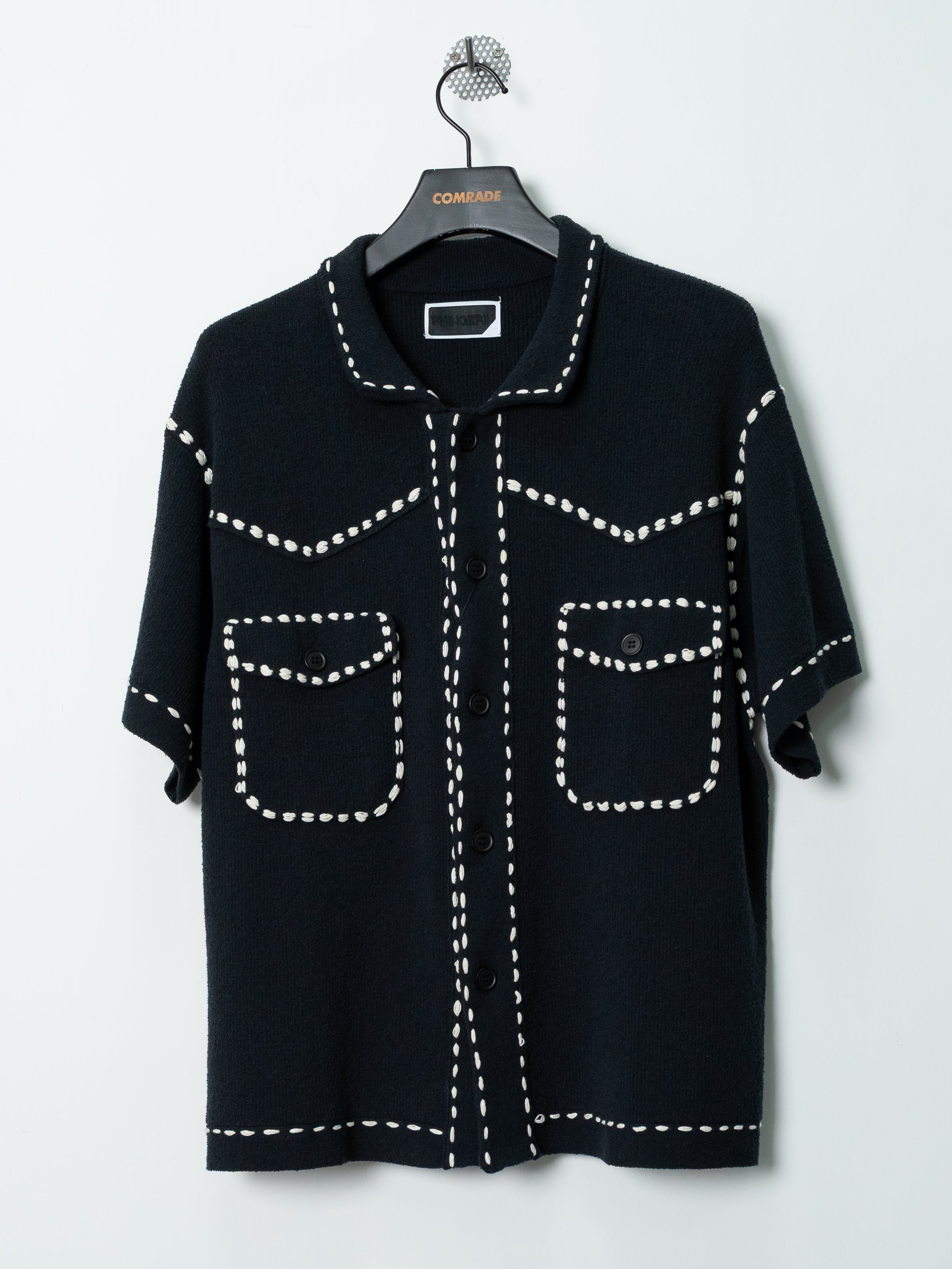 PHINGERIN Summer PG1 Western Shirt (Black)