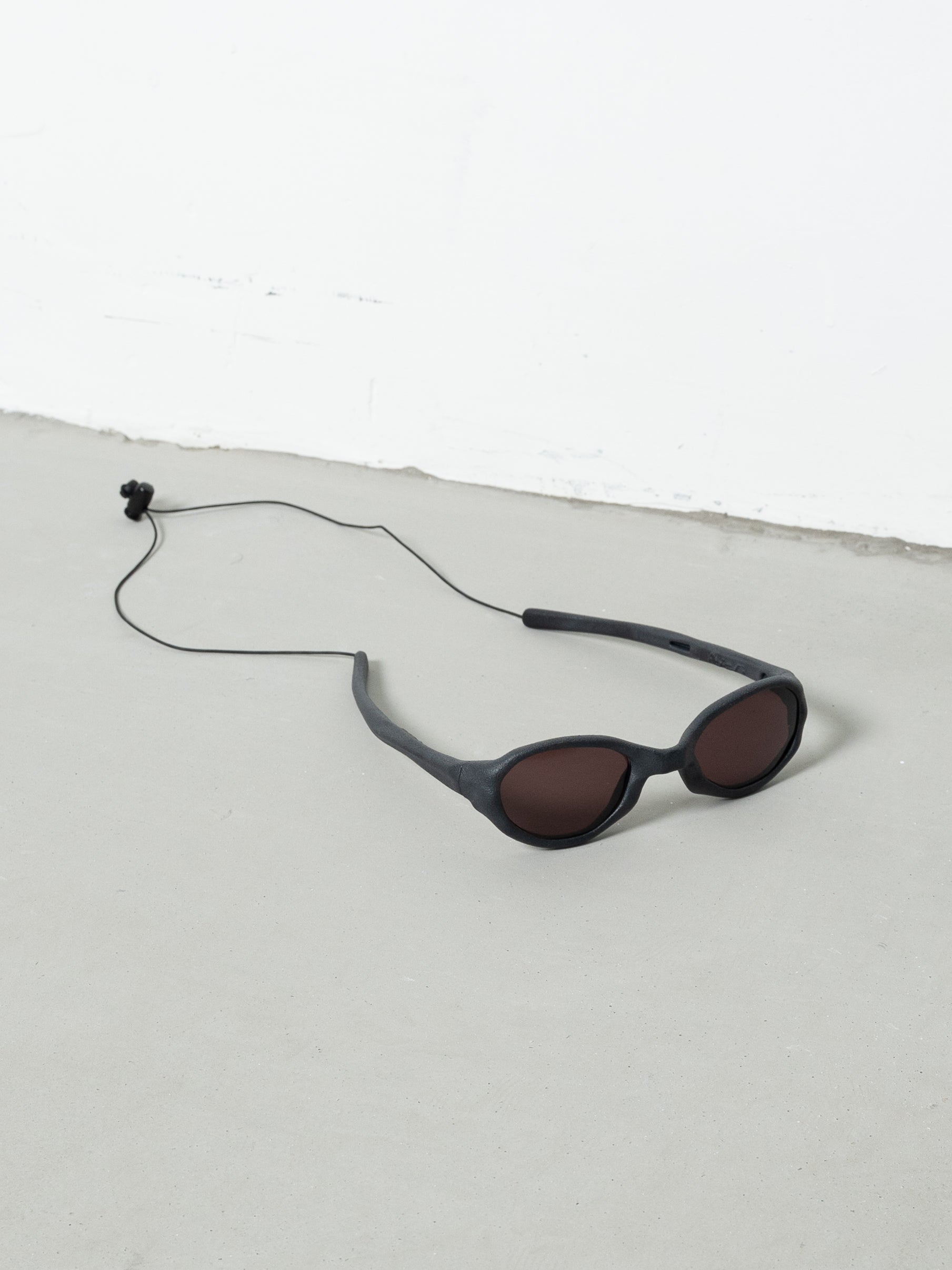 Rayon Vert Wormholes Sunglasses (Vulcanic Black / Pyrope Red )