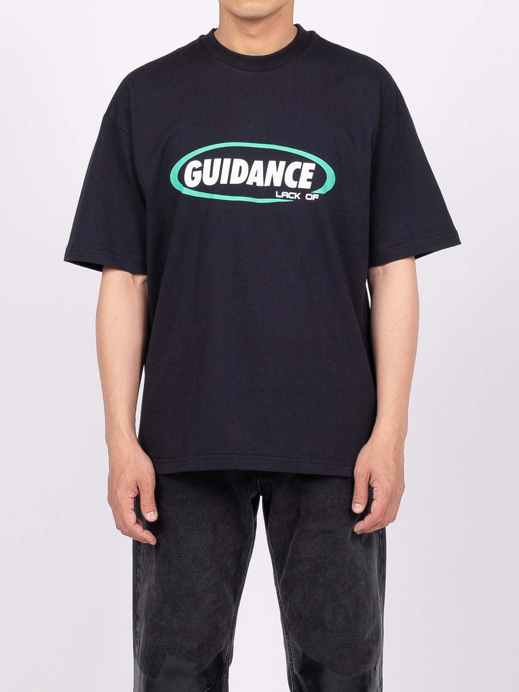 Lack of Guidance Protein T-Shirt (Navy)