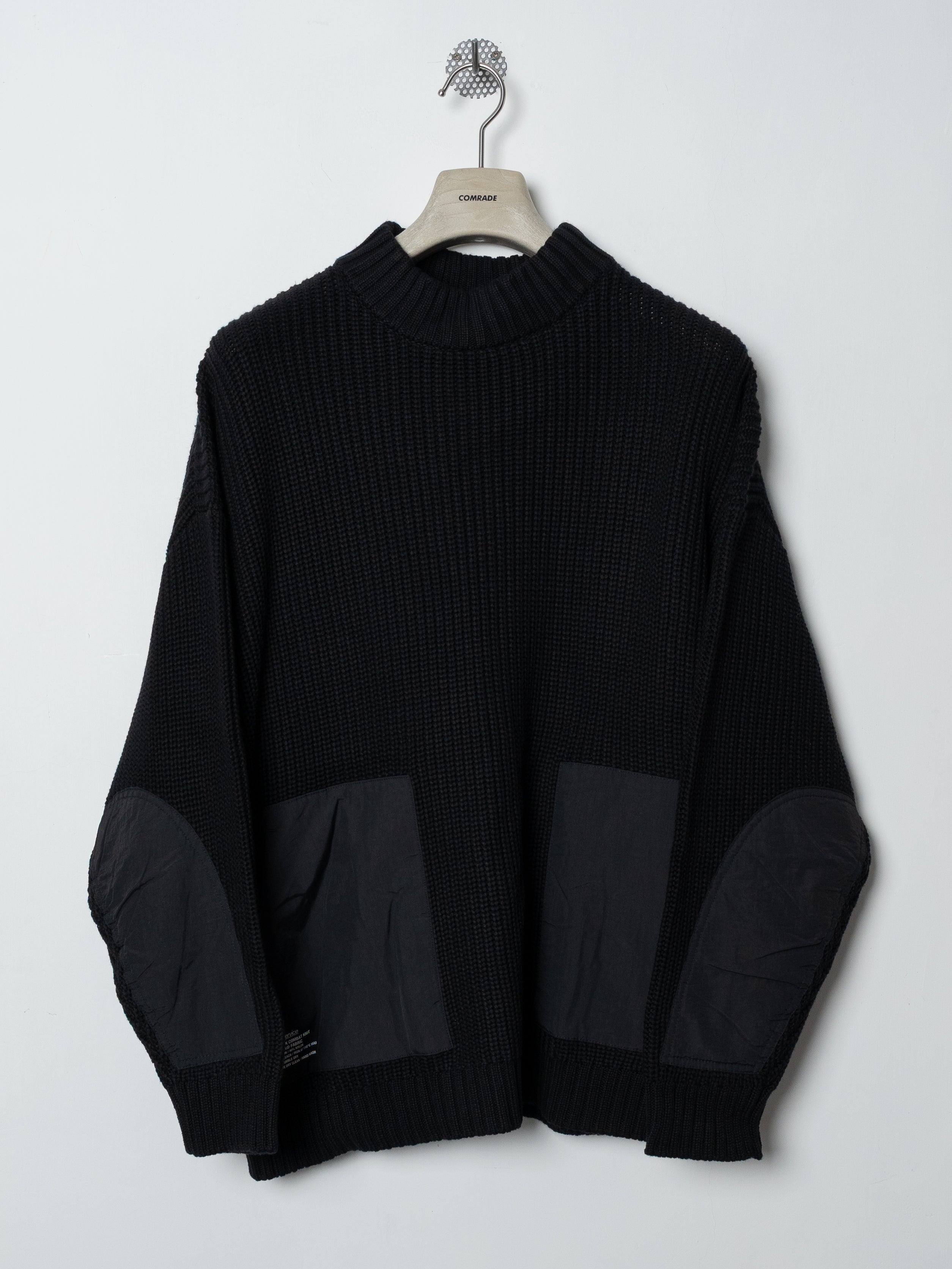 FreshService High Neck Combat Knit (Black)