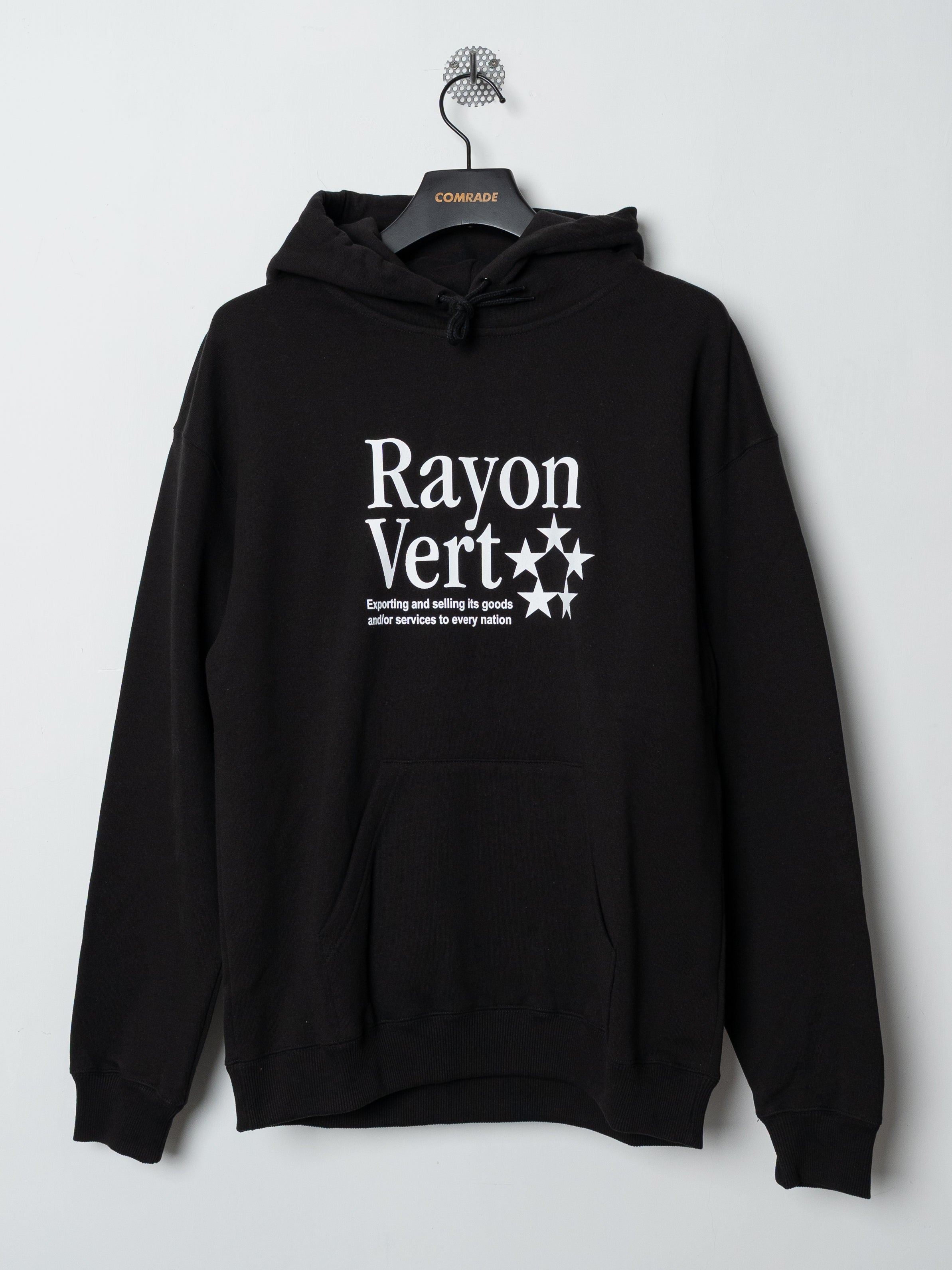 RAYON VERT 國際連帽衫（髑髏地黑）