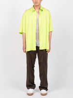 Martine Rose Camisole Shirt (Lime/Irridescent)