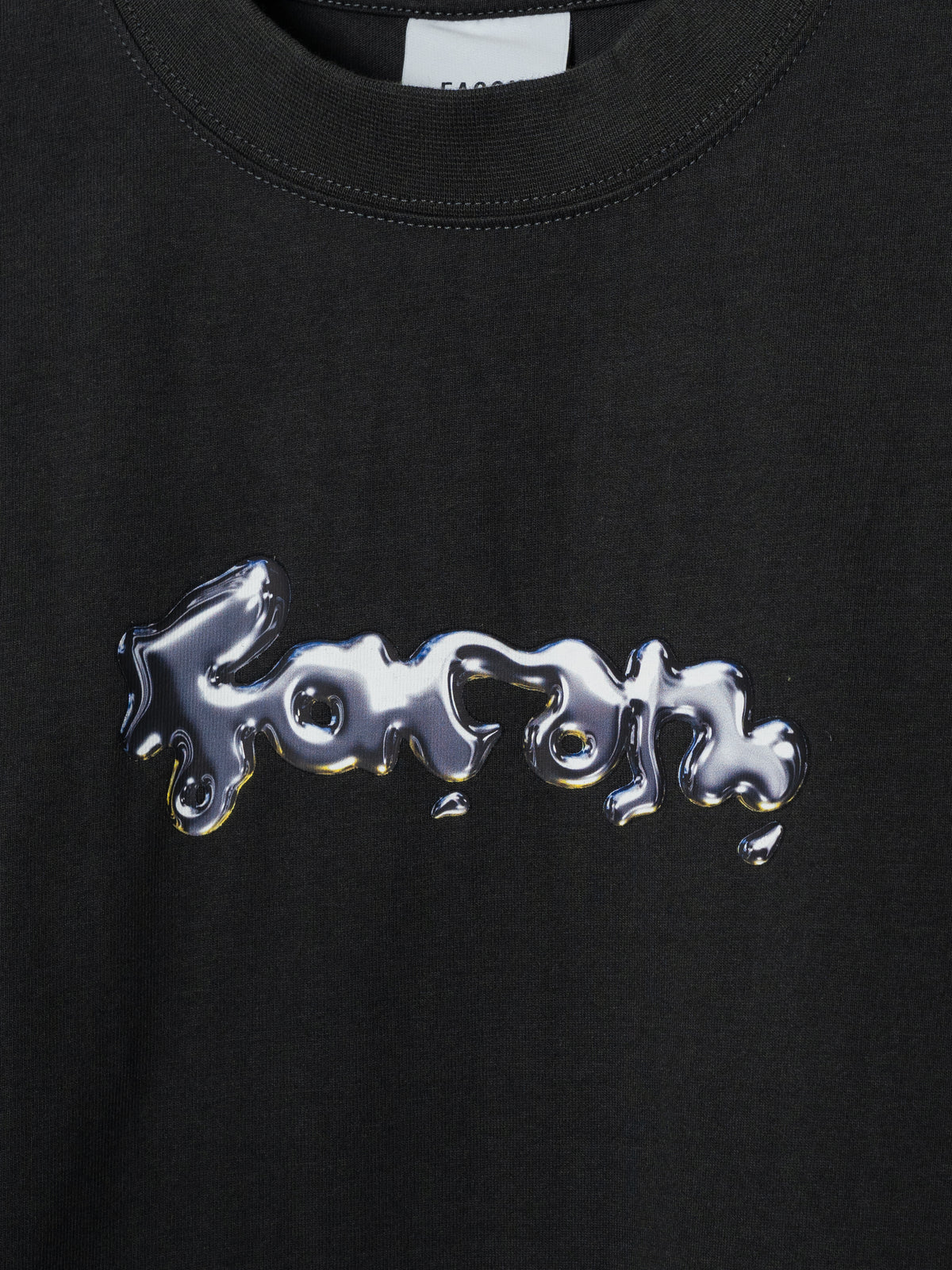 FAÇON Mercury Logo Tee (Charcoal)