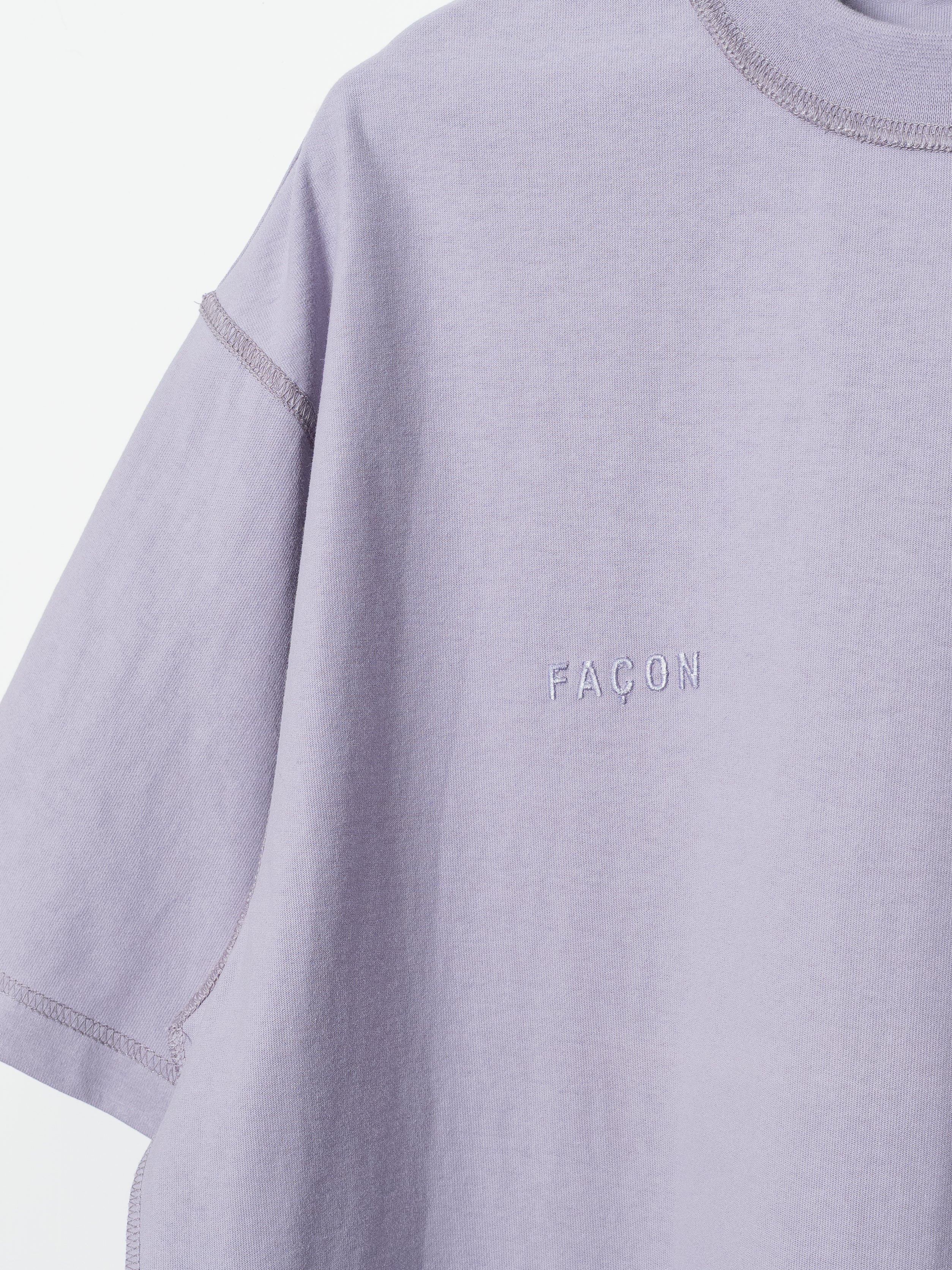 FAON Reverse Label Tee (Lilac)