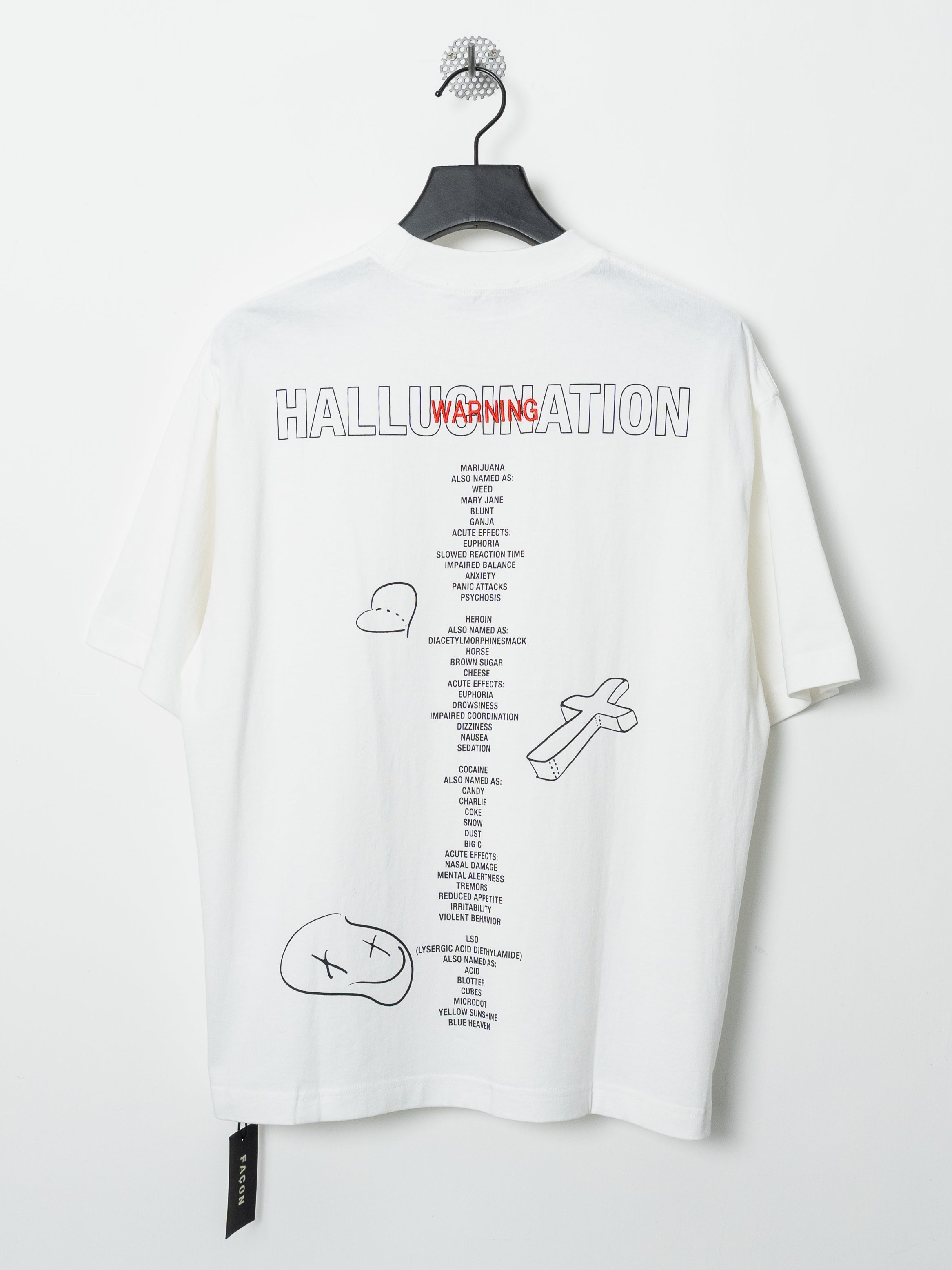 FAÇON TAB Tee（白色）