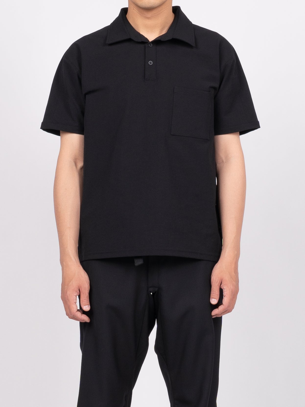 GR10K IBQ S/S Polo T-Shirt (Black)
