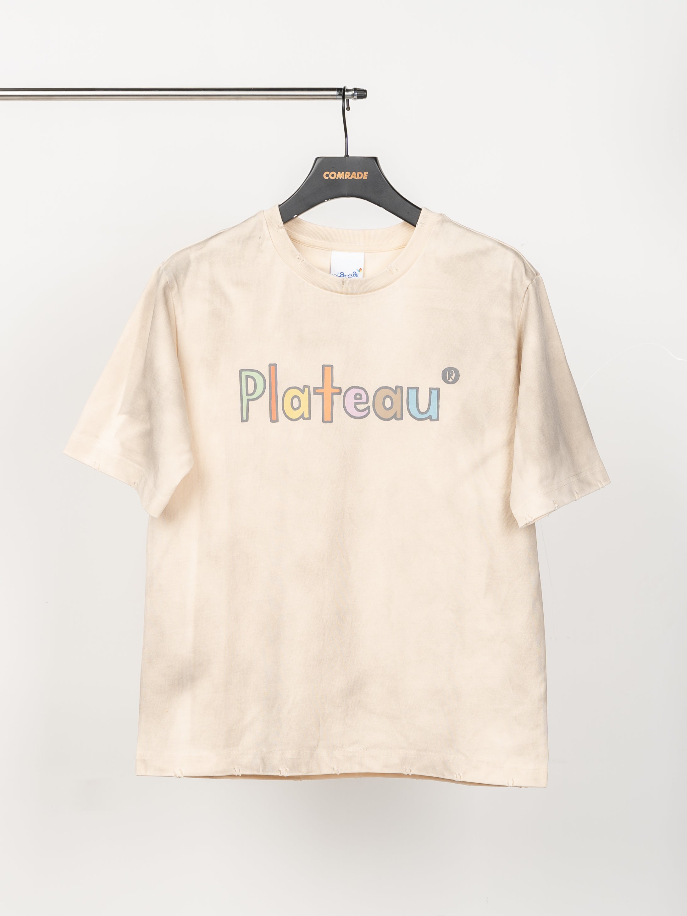 Plateau Studio Printed Vintage Tee (Washed Beige)