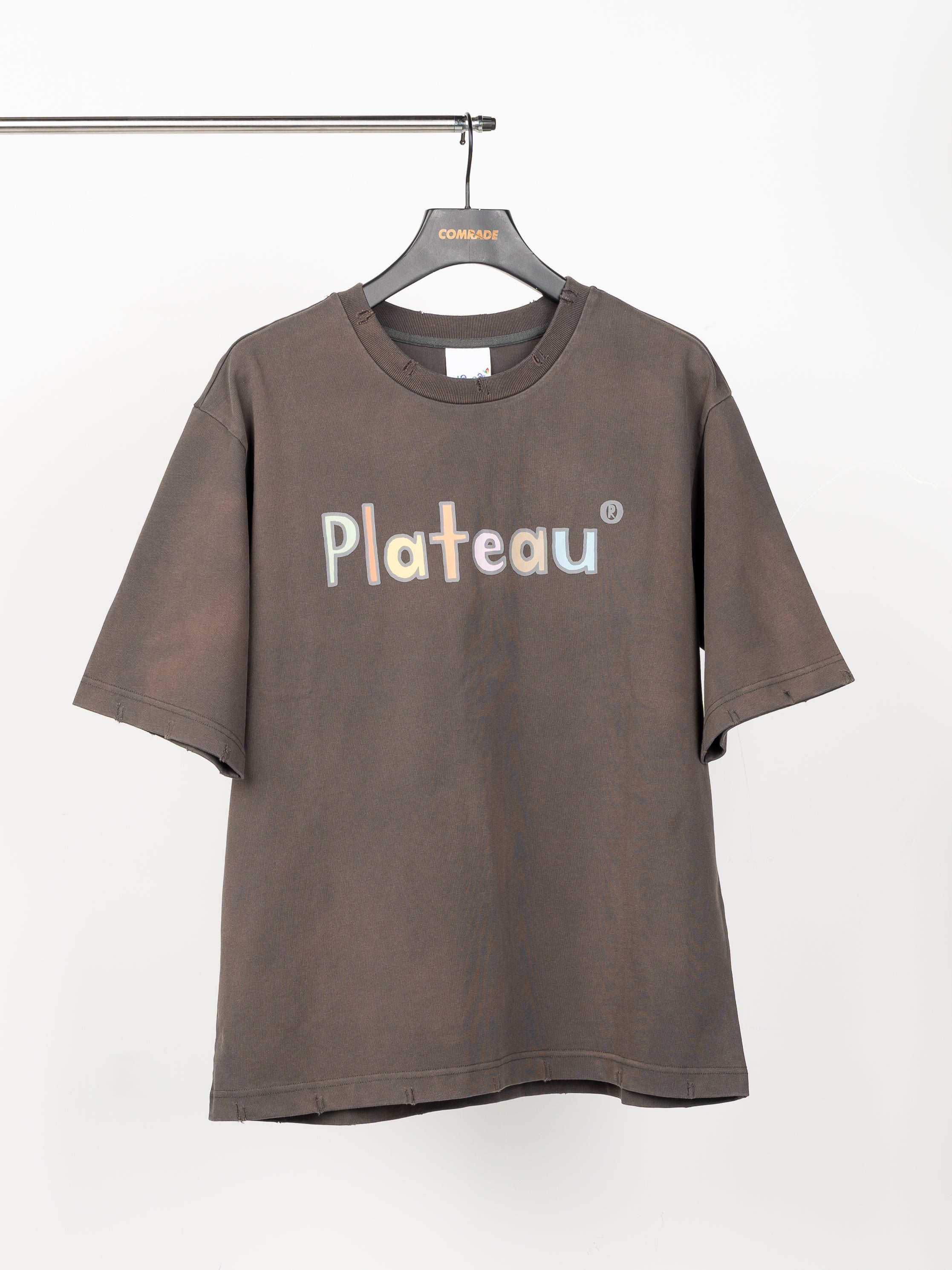 Plateau Studio Printed Vintage Tee (Washed Black)