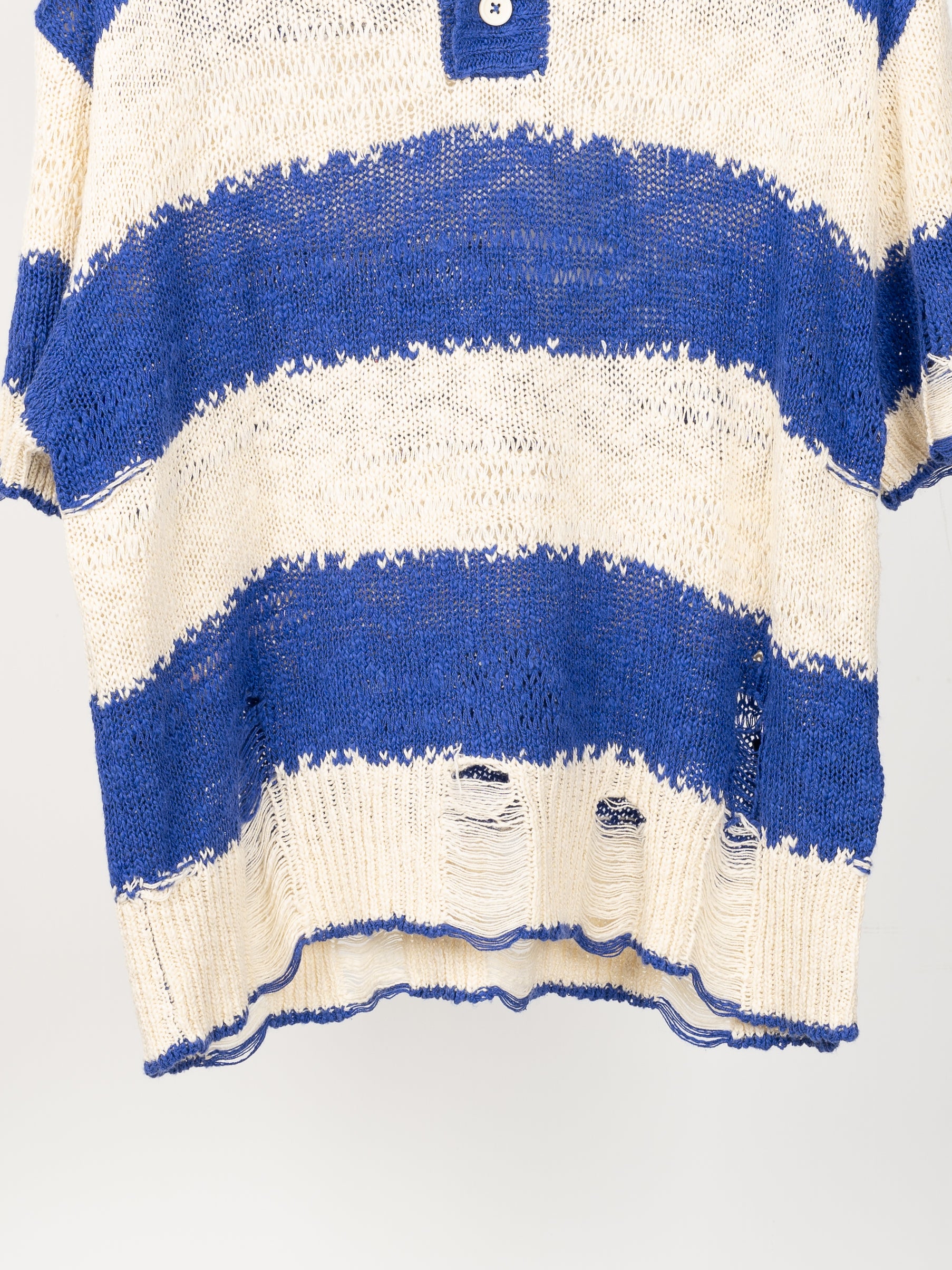 Plateau Studio S/S Knit Polo (Blue)