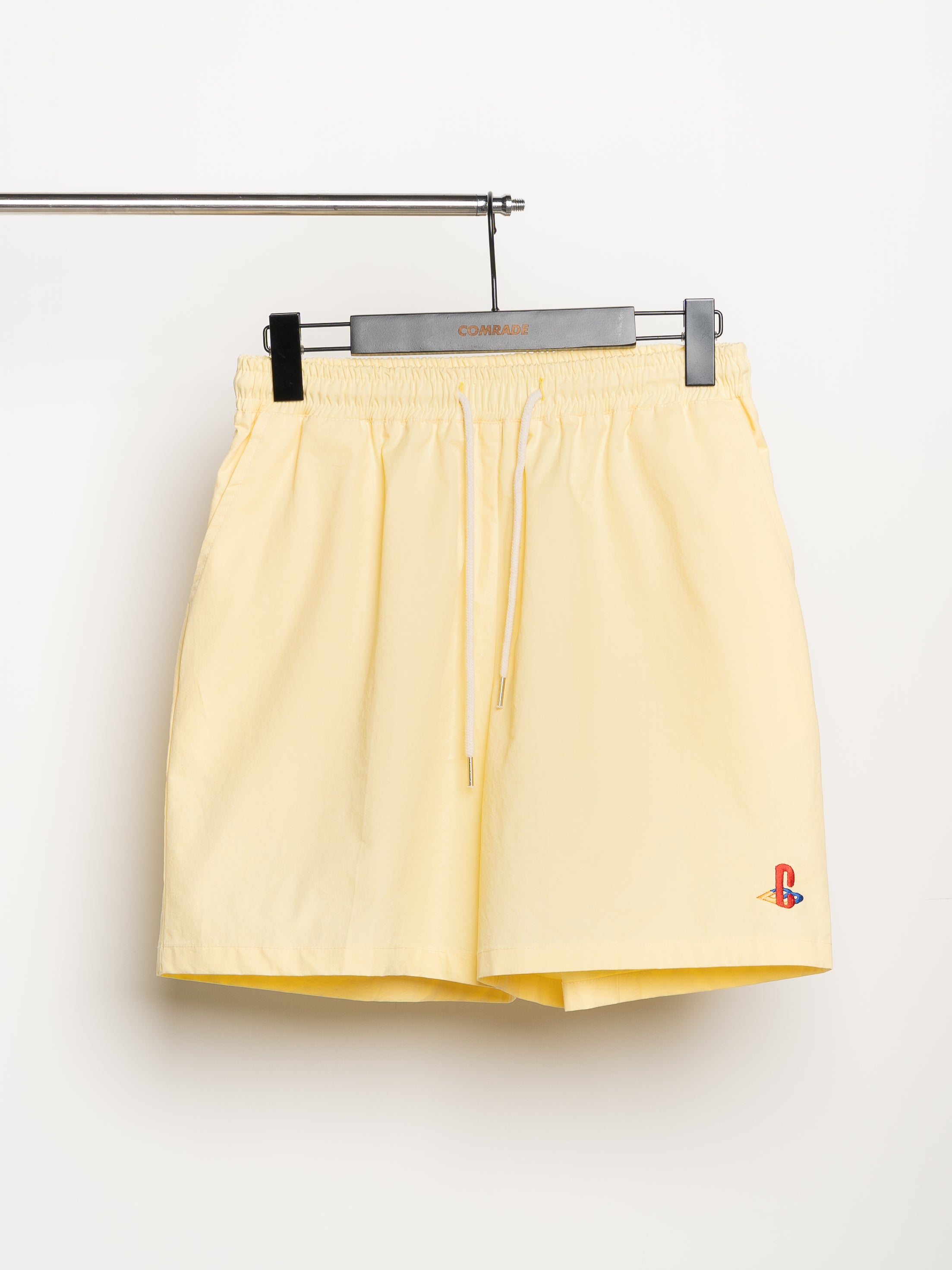 CONICHIWA bonjour Cb Logo Shorts (Yellow)