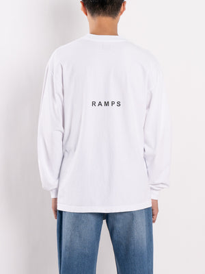 RAMPS R Bug L/S Tee (White)