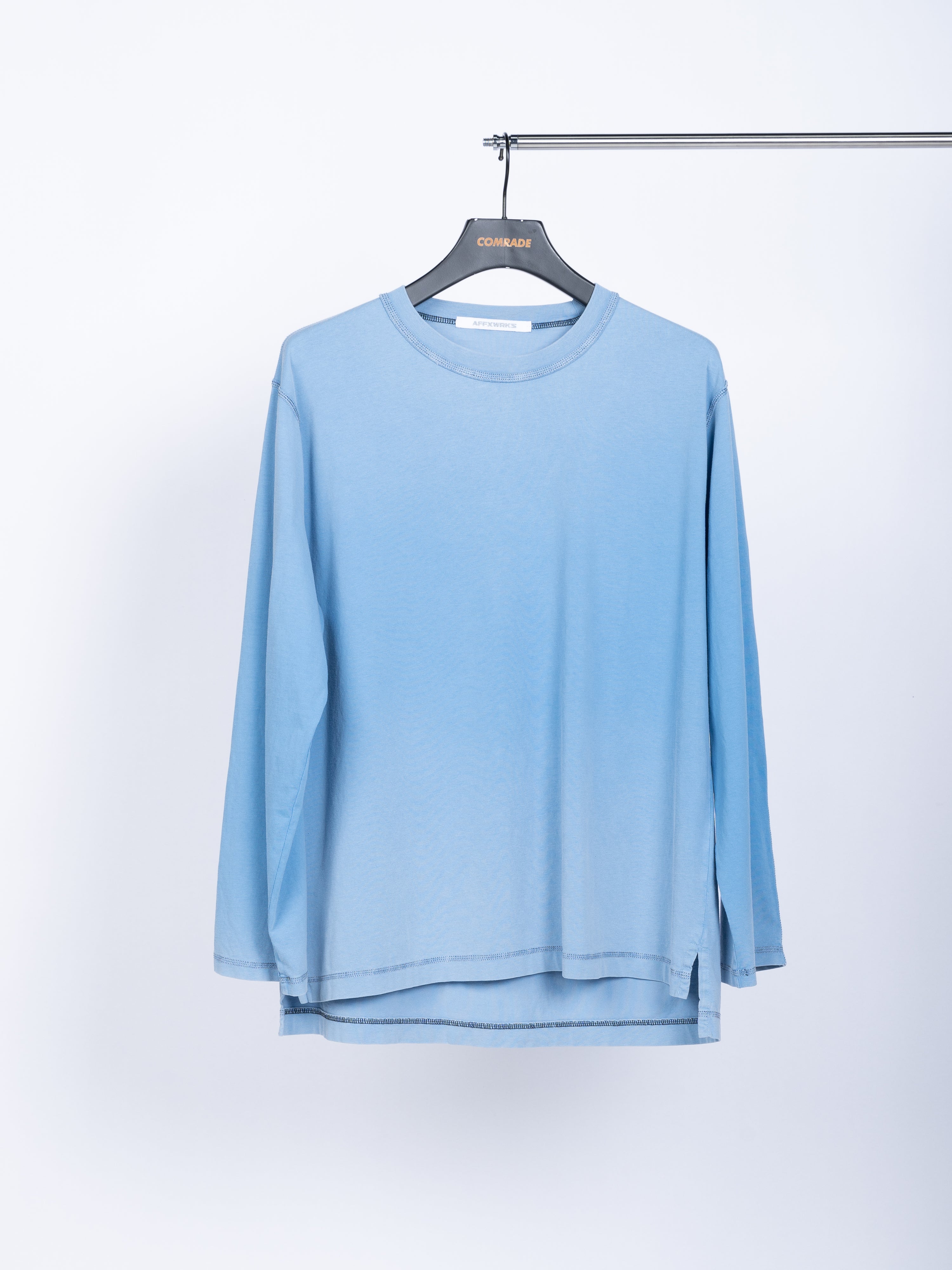 AFFXWRKS Micro Logo L/S T-Shirt (Blue)