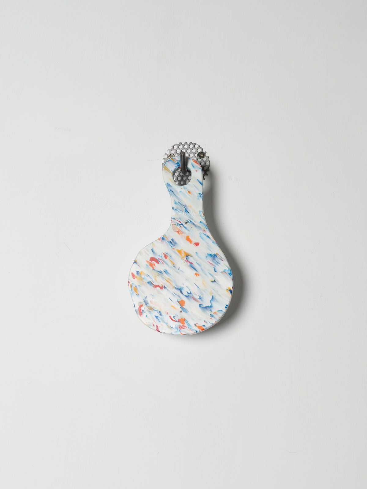 Potato Head Flat Plastic Hand Mirror (White)
