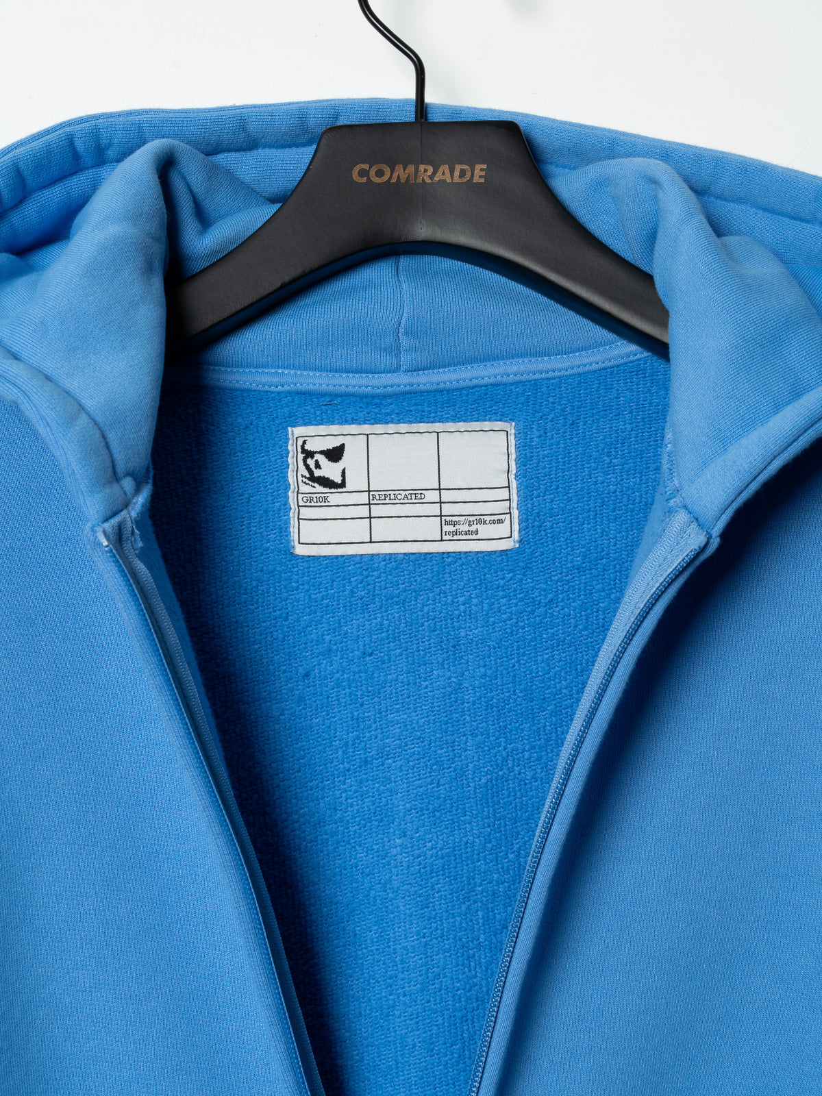 GR10K 35000 Replicated Hoodie Sweatshirt (Sky Blue)
