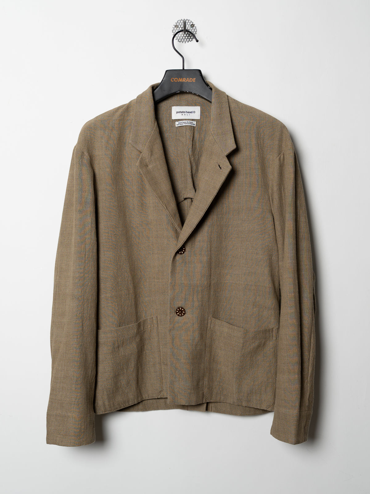 Potato Head Handloom Rapel Jacket (Beige)