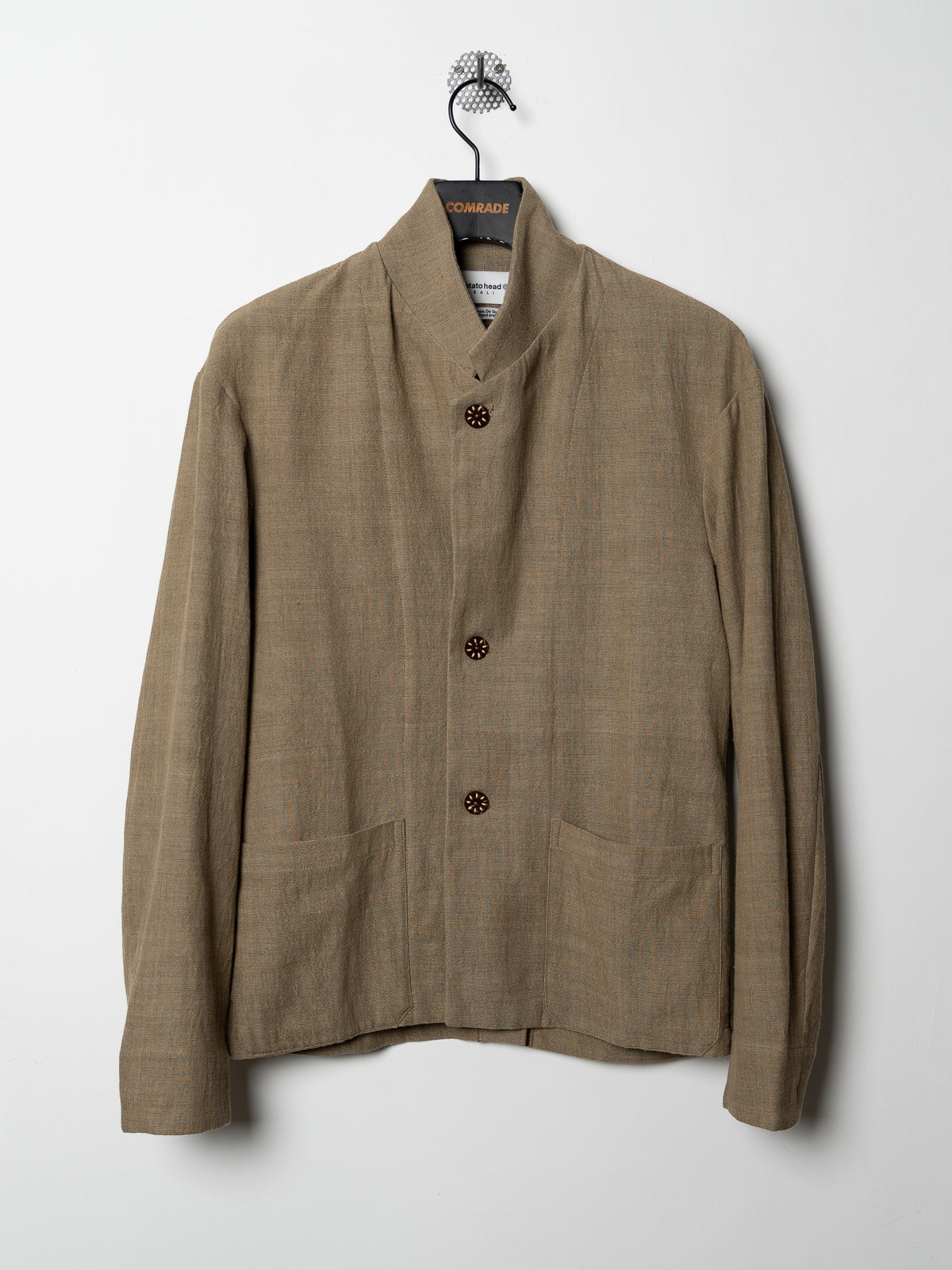 Potato Head Handloom Rapel Jacket (Beige)