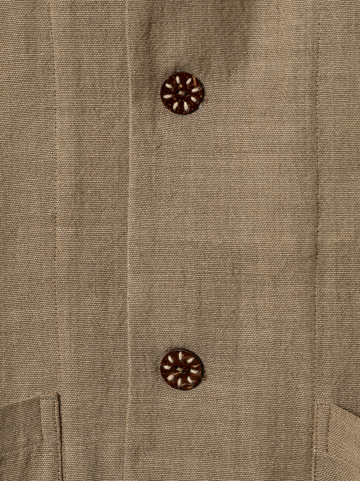 Potato Head Handloom Rapel Jacket (Beige)
