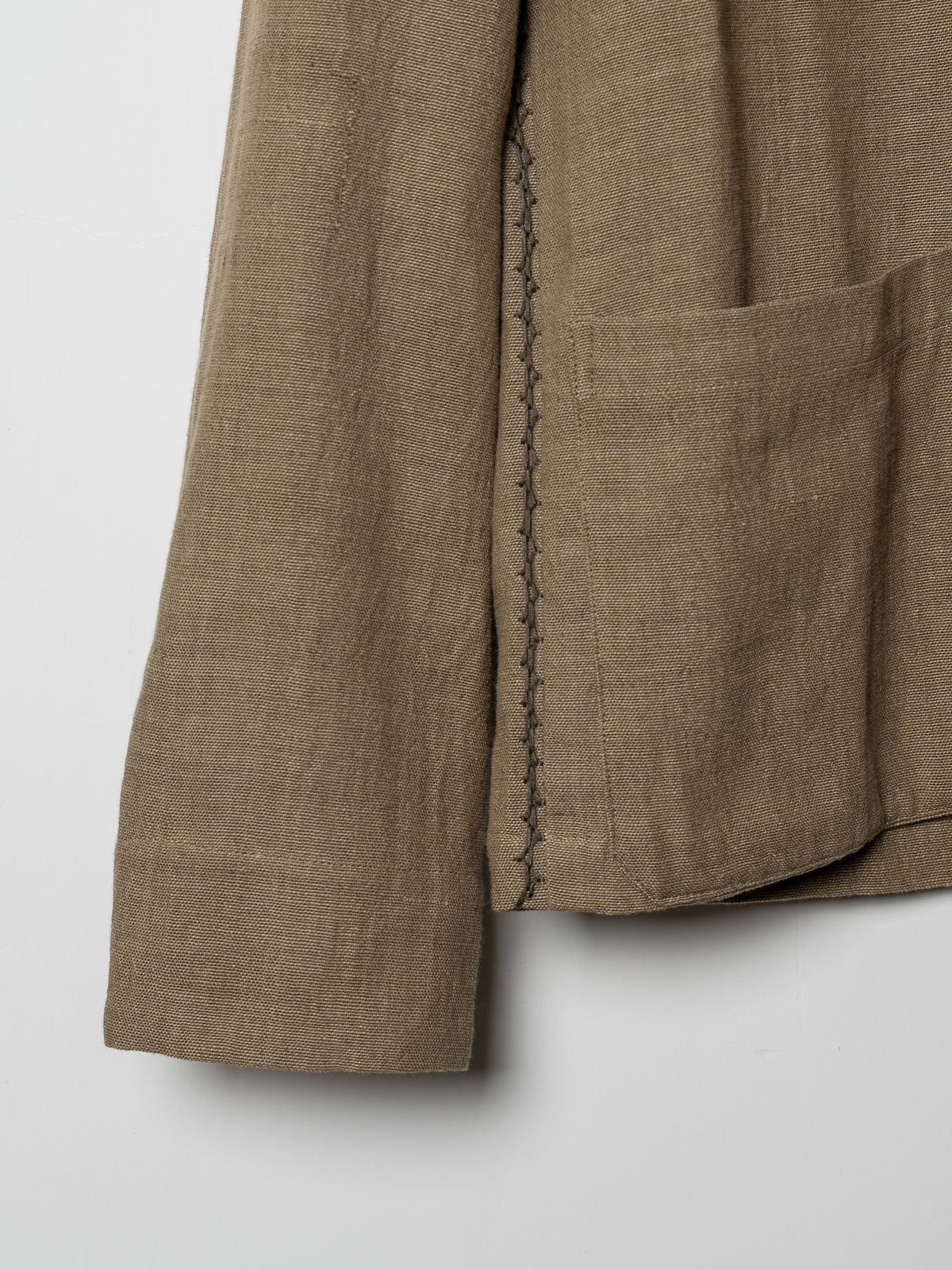 Potato Head Handloom Rapel Jacket (Beige)