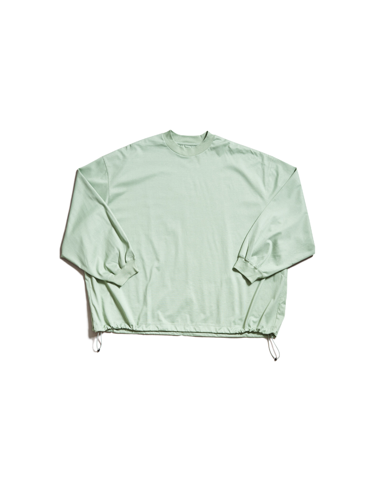 is-ness Balloon Long Sleeve T-Shirt (Mint Gray)