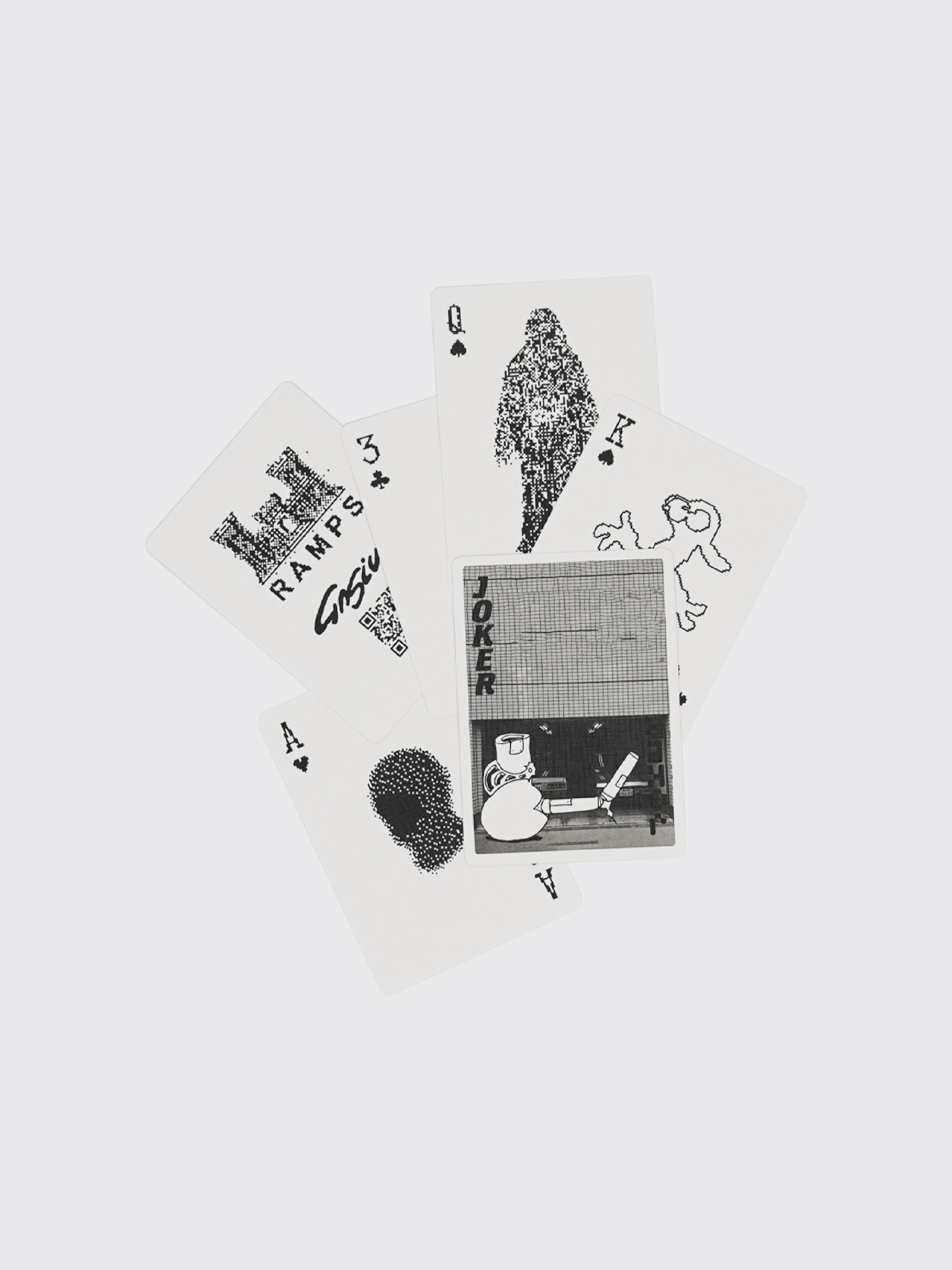 RAMPS Playing Cards (B&W)