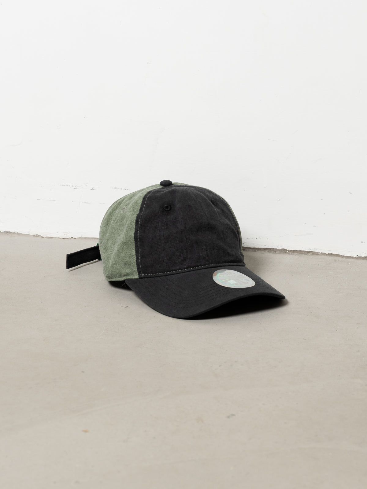 b.Eautiful Empty Low Profile Hat (Washed Black / Washed Moss)