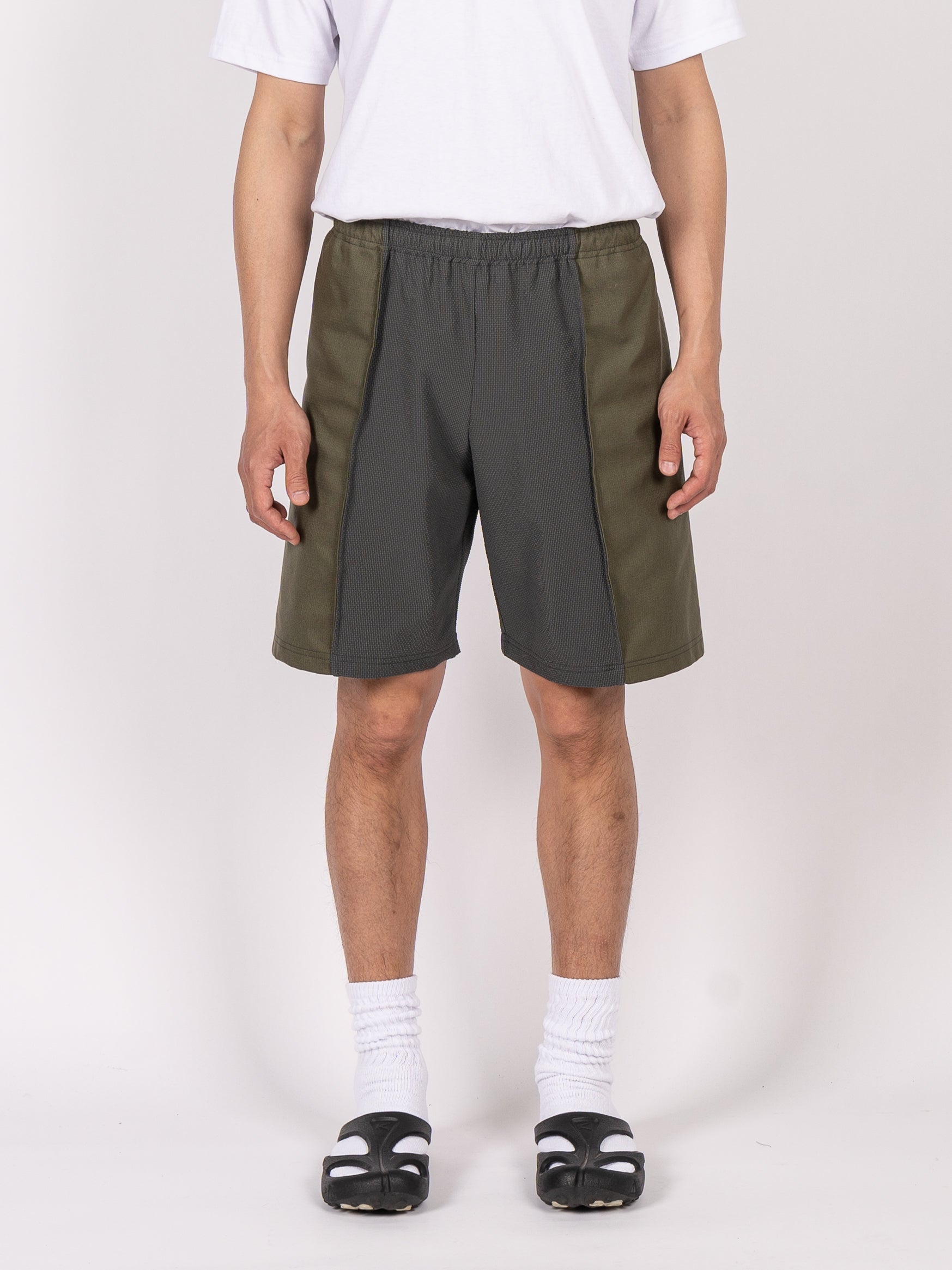 AFFXWRKS Balance Short (Grey Seersucker)