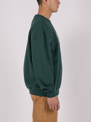 CONICHIWA bonjour 1989 Sweater (Deep Green)