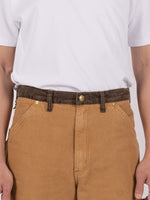 orSlow Two Tone Oxford Painter Pants (Brown)