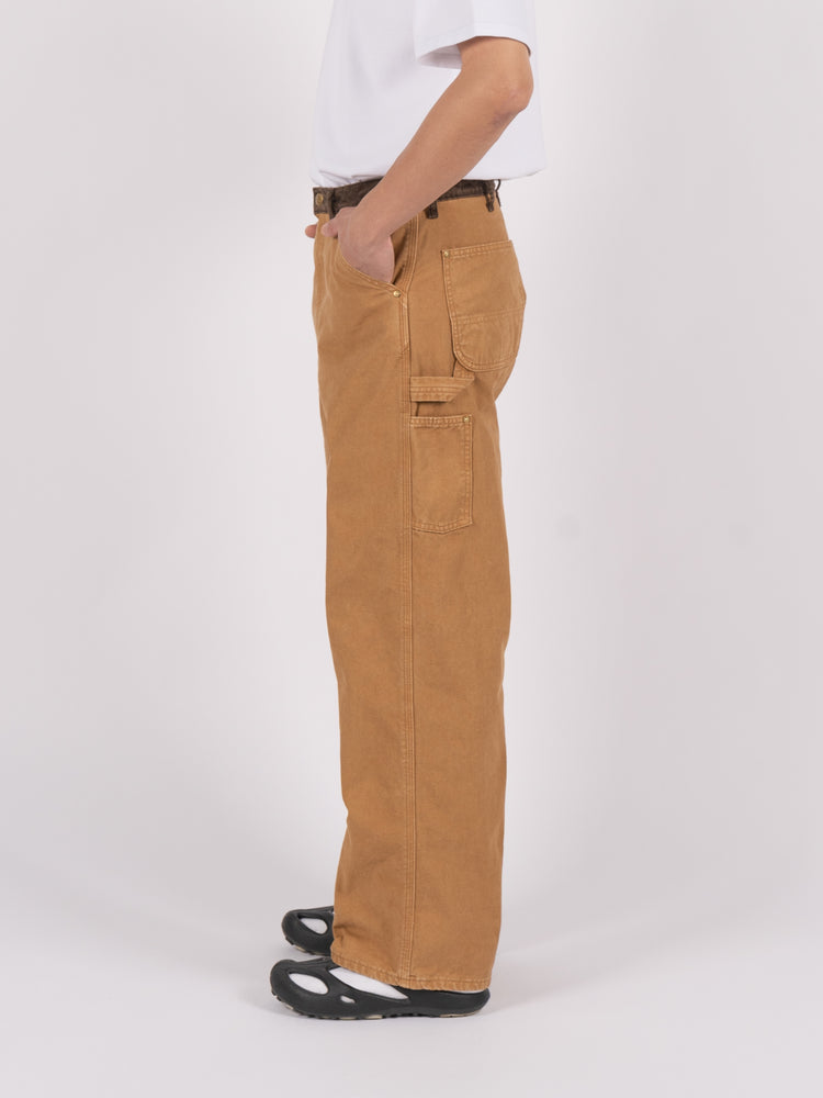 orSlow Two Tone Oxford Painter Pants (Brown)