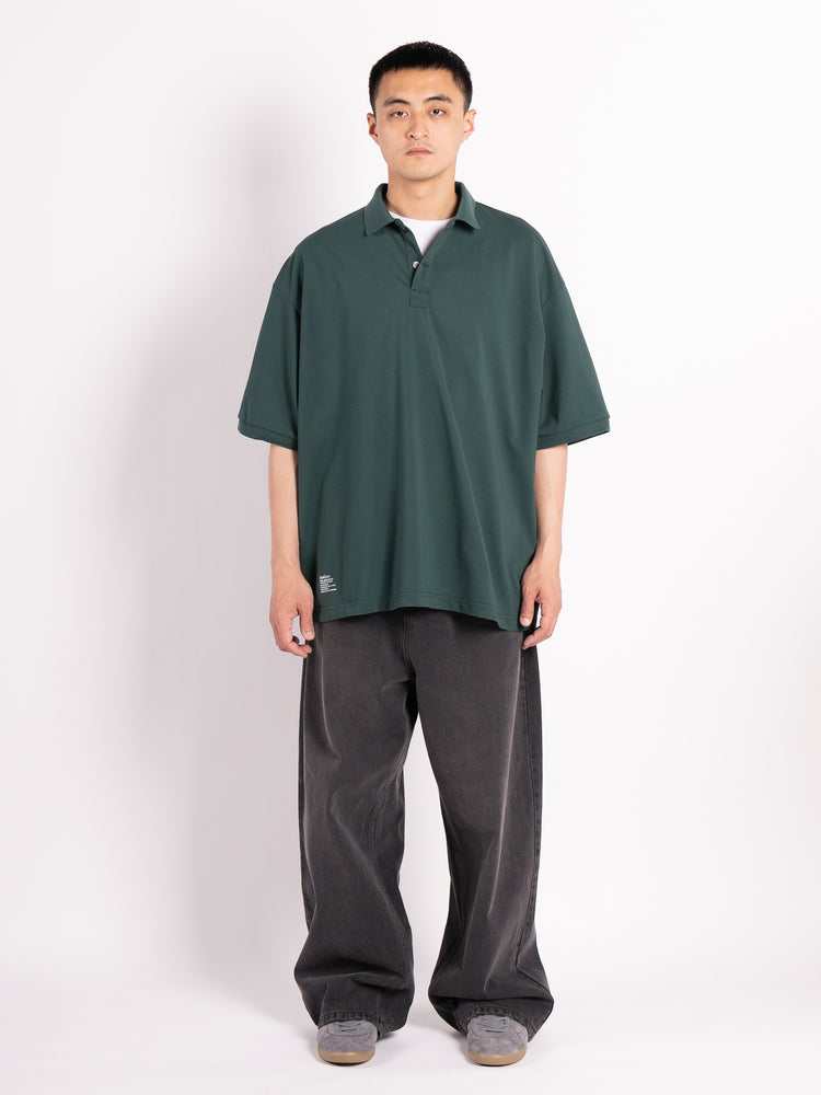 
                
                    Load image into Gallery viewer, FreshService Pique Jersey S/S Polo (Green)
                
            