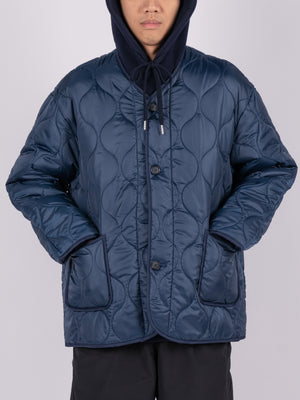 
                
                    Load image into Gallery viewer, CONICHIWA bonjour Cb SG Liner Jacket (Navy)
                
            