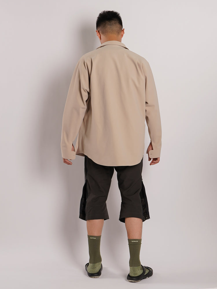 
                
                    Load image into Gallery viewer, GR10K Two Pockets Bonded Shirt (Fennec)
                
            