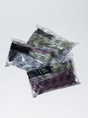AFFXWRKS Duo-Tone Socks 3 Pack (Crimson/ Green/ Grey)