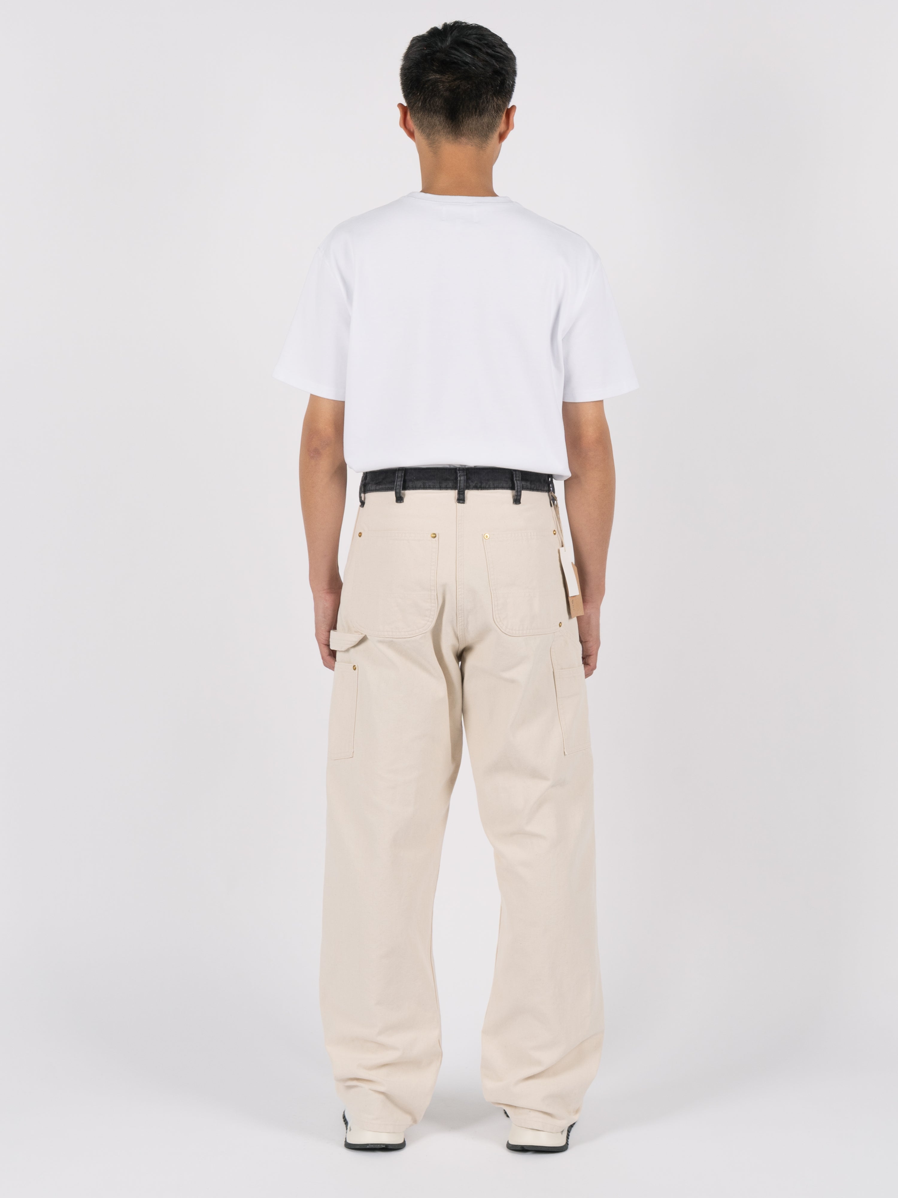 orSlow Two Tone Oxford Painter Pants (Ecru)